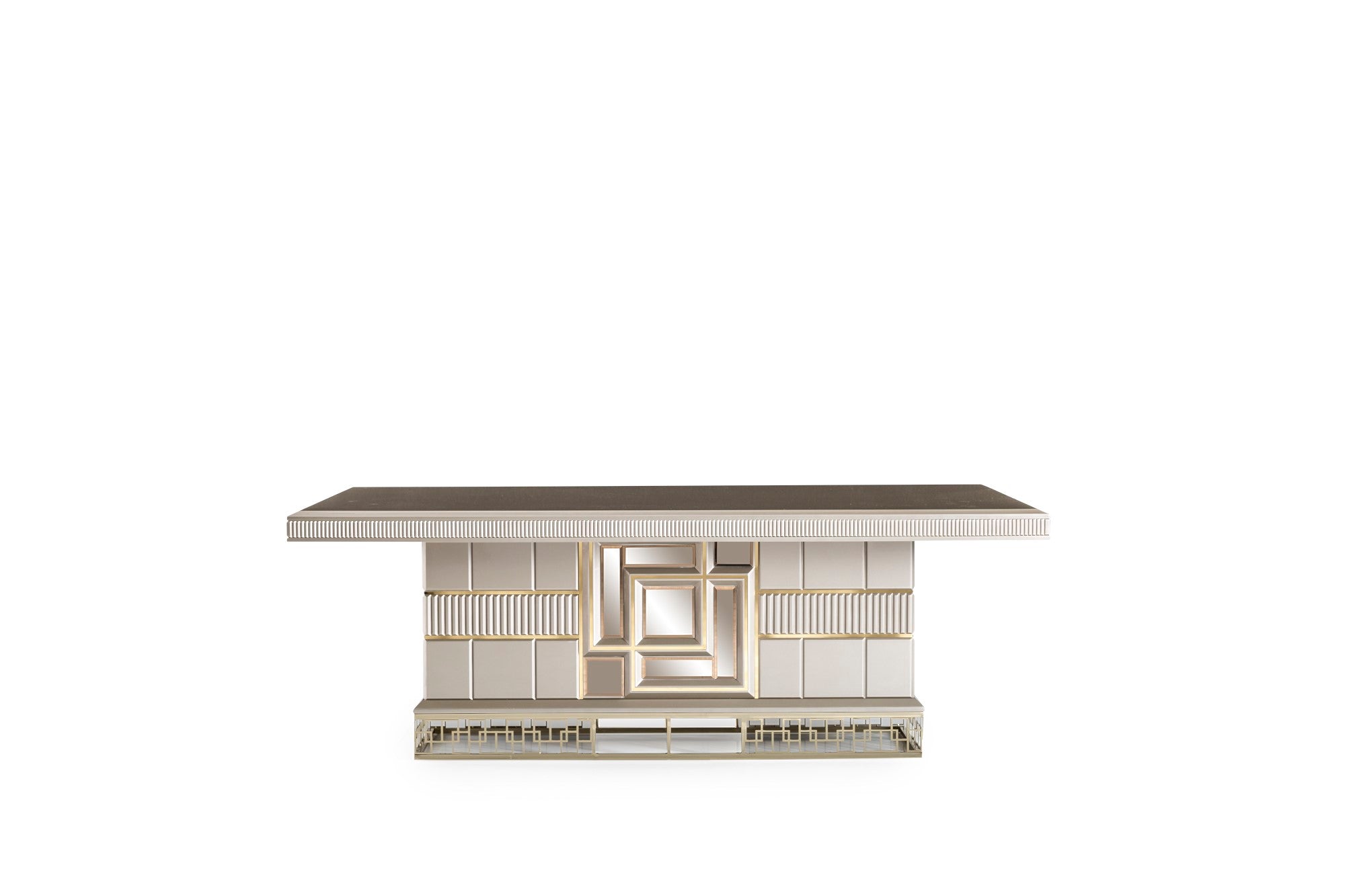 Versace Diningroom Set (Table & 6 Chair & Console With Mirror)