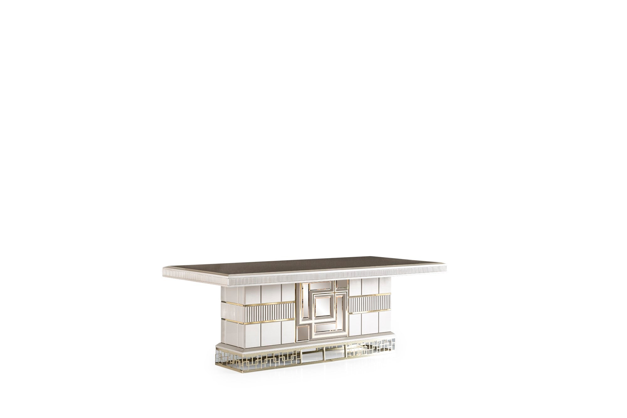 Versace Diningroom Set (Table & 6 Chair & Console With Mirror)