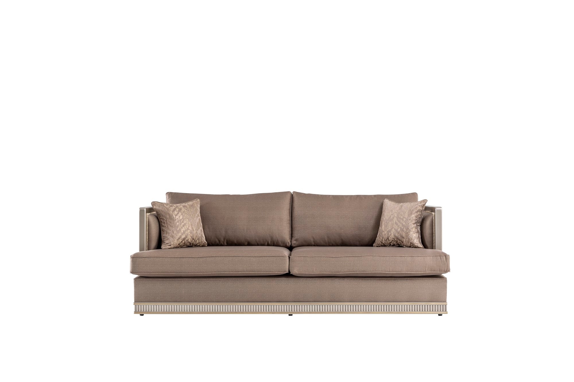 Bentley Stationary Livingroom Set (1 S Line Sofa & 1 Bombe Curve Sofa & 2 Chair)