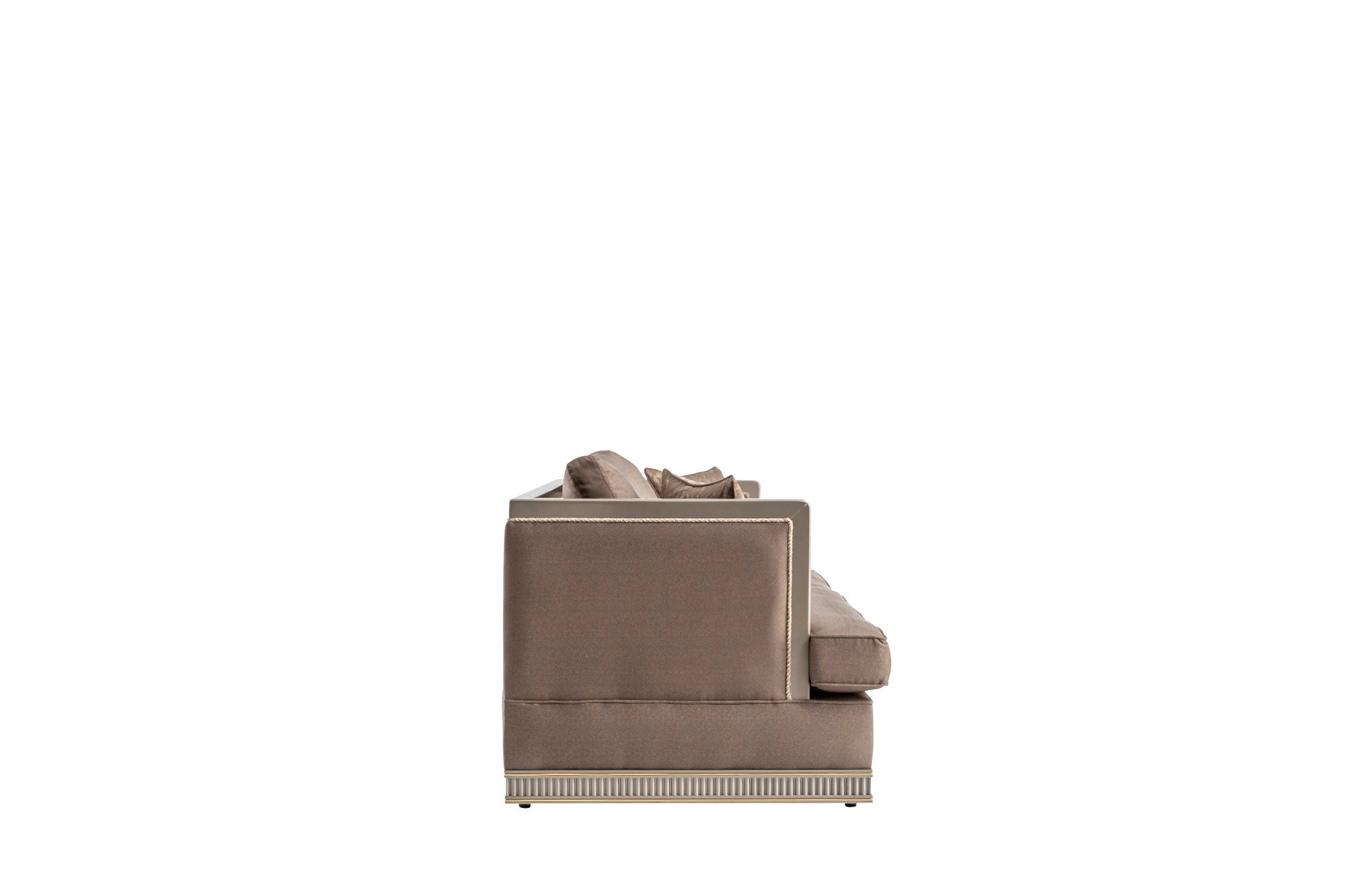 Bentley Stationary Livingroom Set (1 S Line Sofa & 1 Bombe Curve Sofa & 2 Chair)