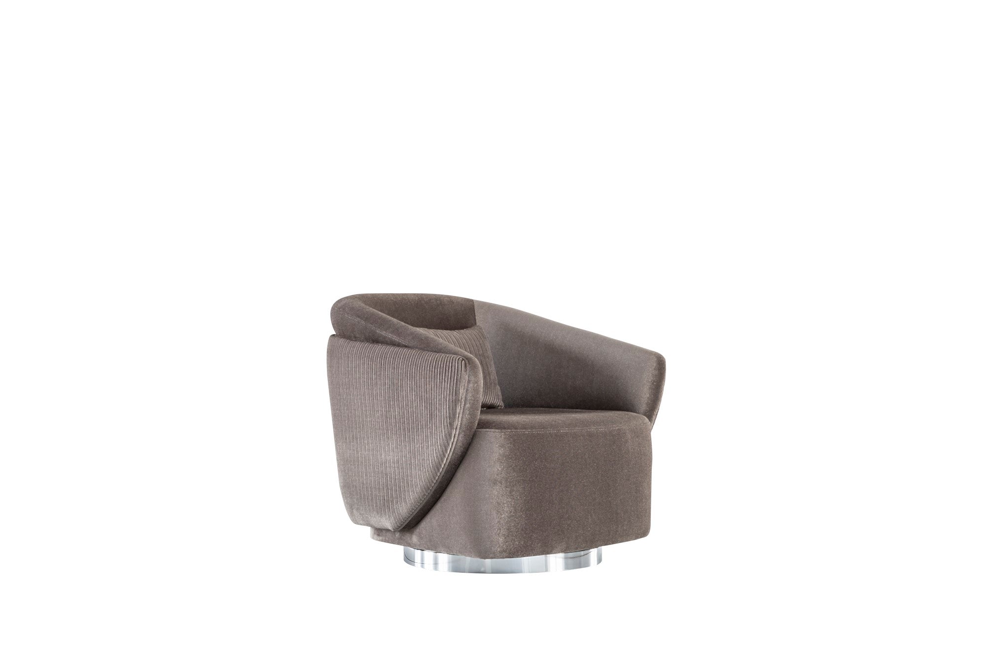 Prada Stationary Livingroom Set (1 Closed Sofa & 1 Sofa & 2 Chair)