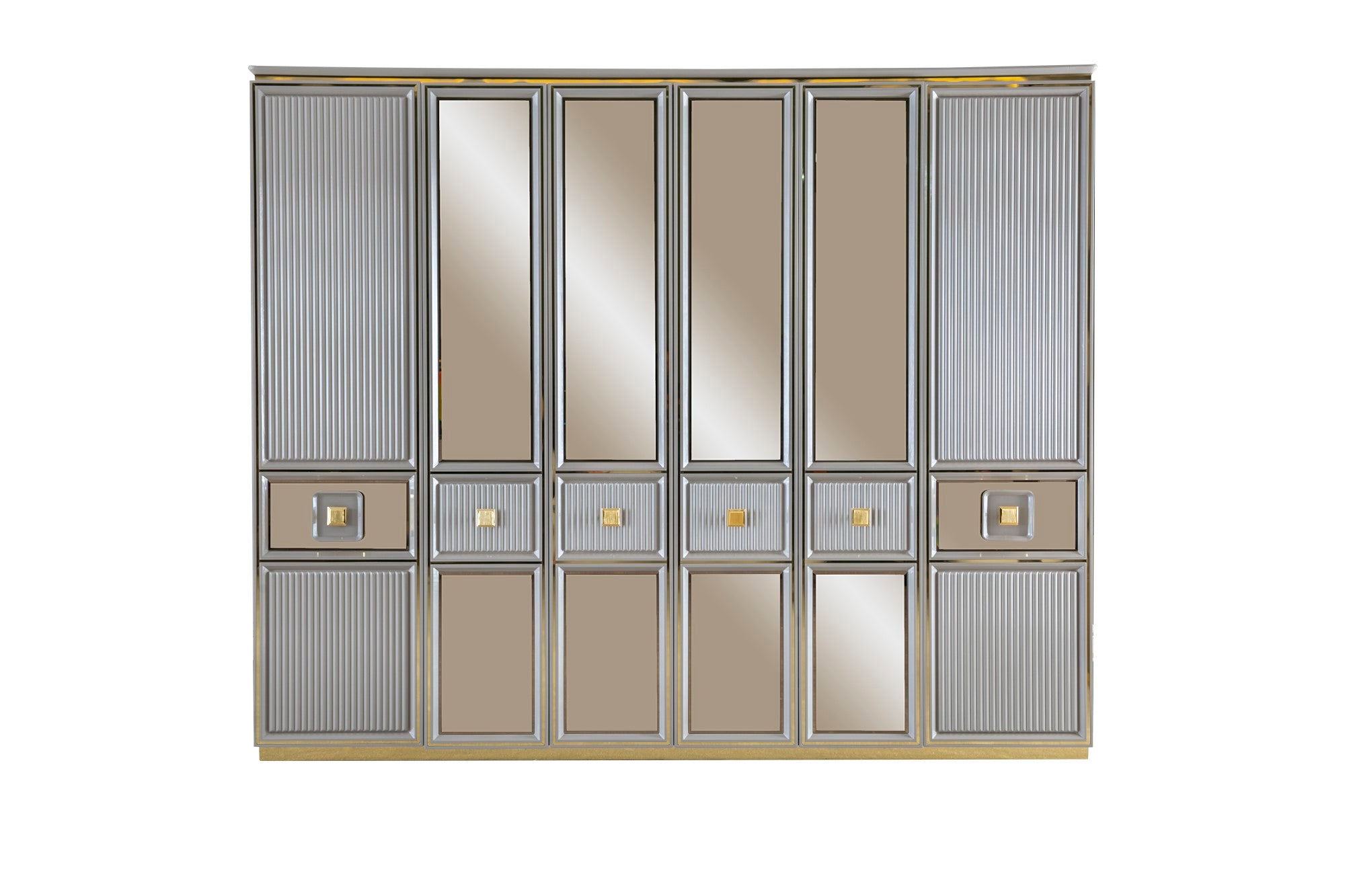 Barcelona 6 Doors Wardrobe