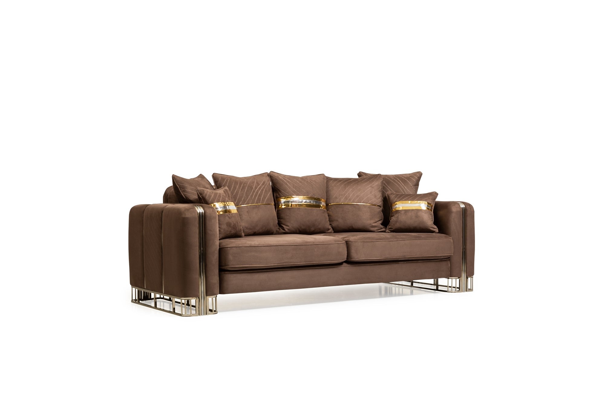 Vegas Stationary Livingroom Set (2 Sofa & 2 Chair)