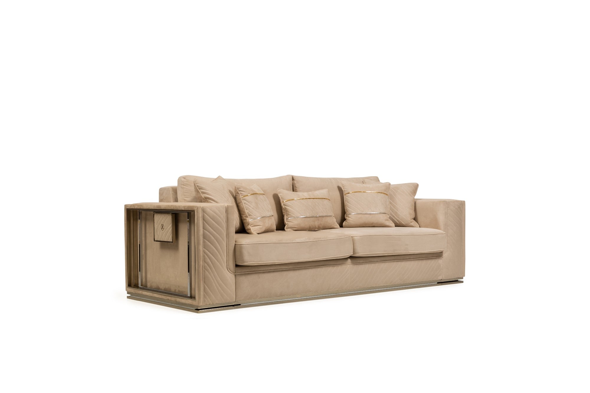Vegas Stationary Livingroom Set (2 Sofa & 2 Chair)