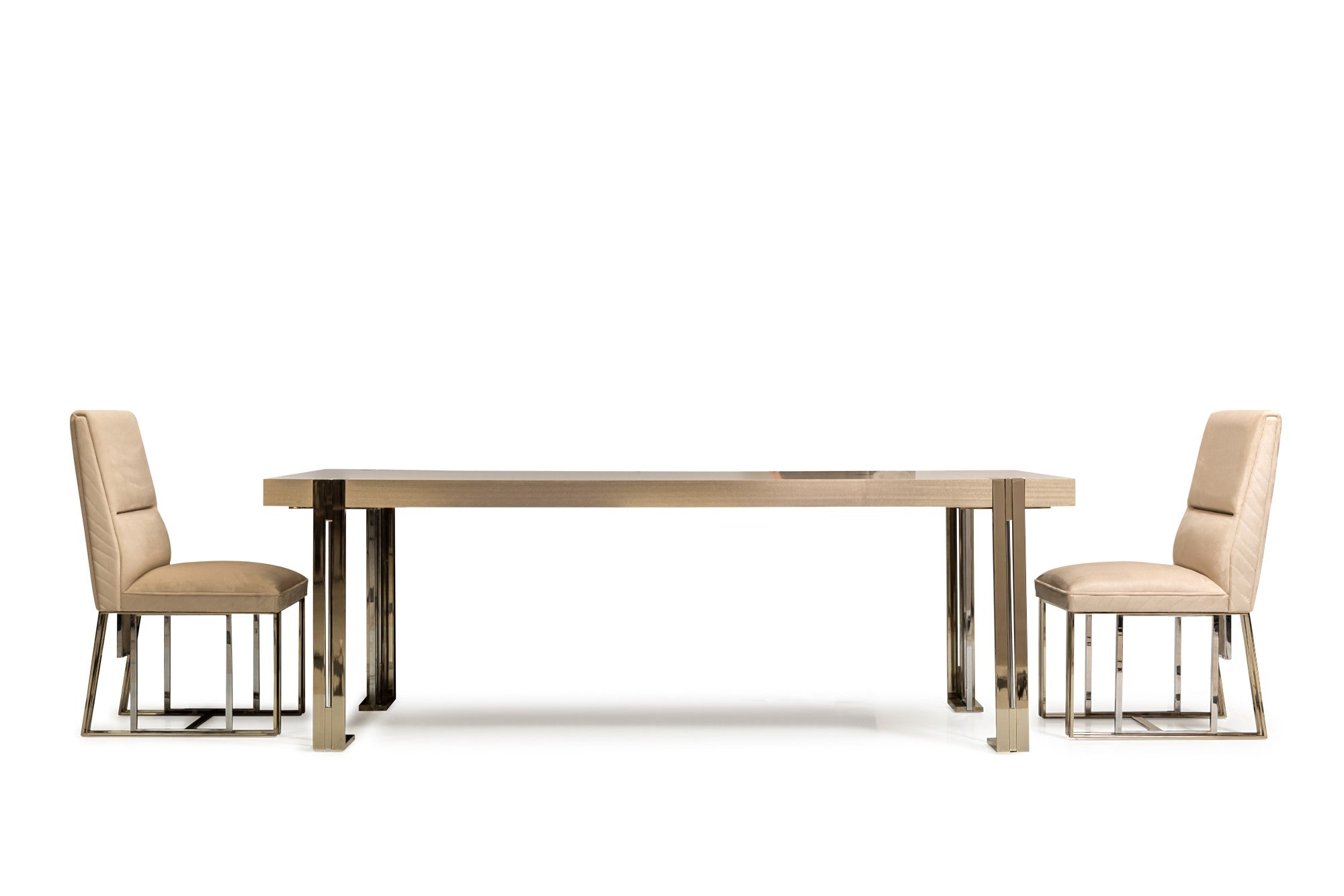 Vegas Diningroom Set (Table & 6 Chair & Console With Mirror)