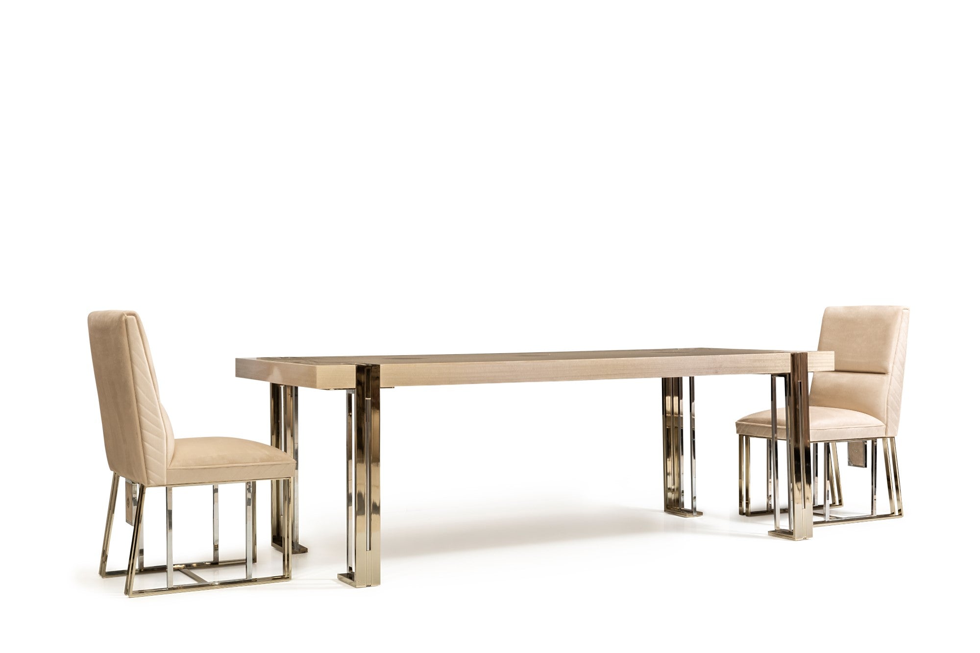 Vegas Diningroom Set (Table & 6 Chair & Console With Mirror)