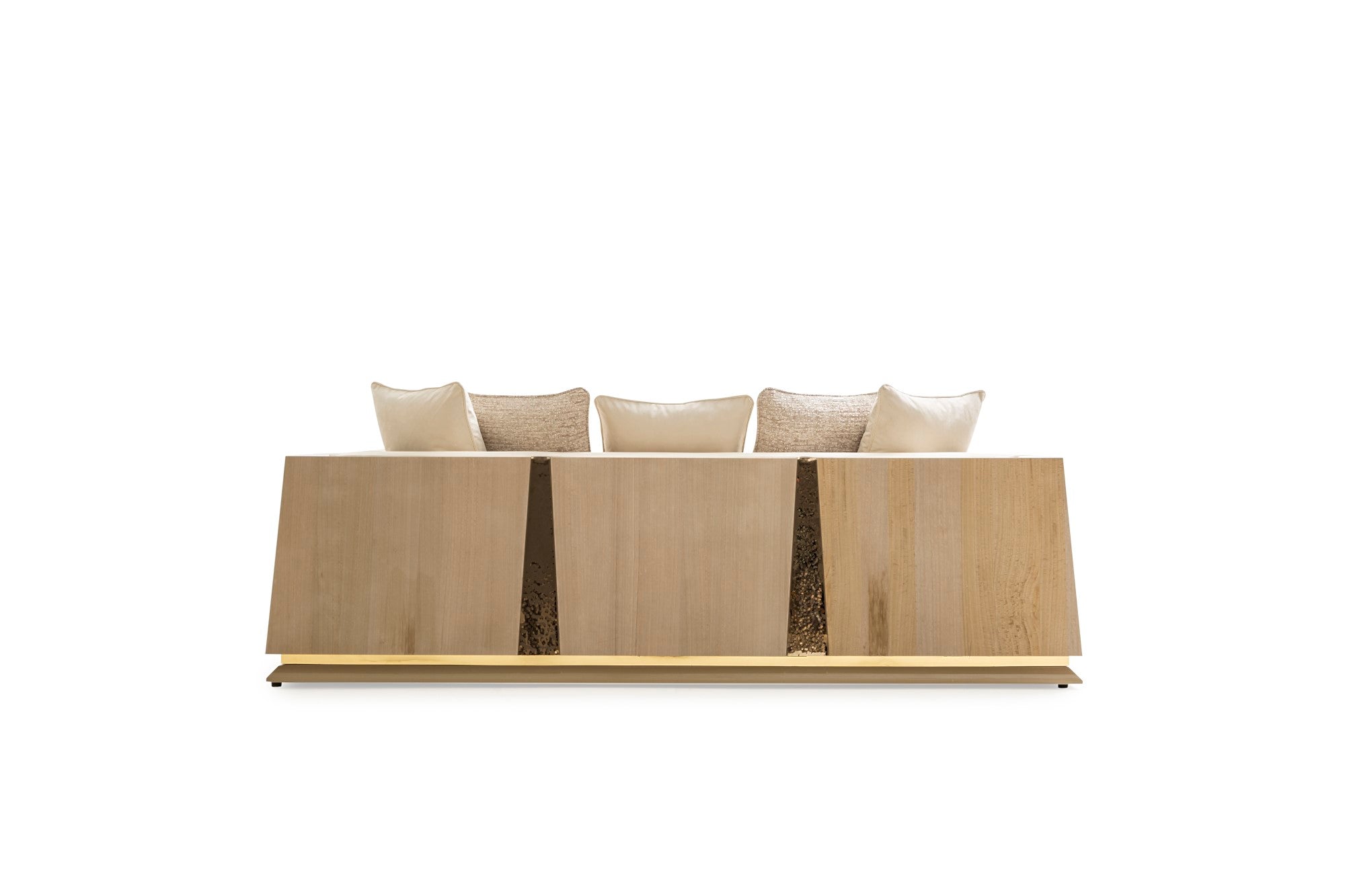 Keops Stationary Livingroom Set (1 Closed Sofa & 1 Colored Sofa & 2 Chair)