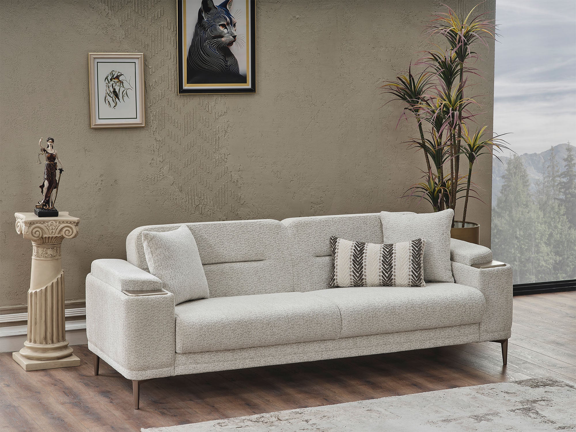 Abant Convertible Loveseat