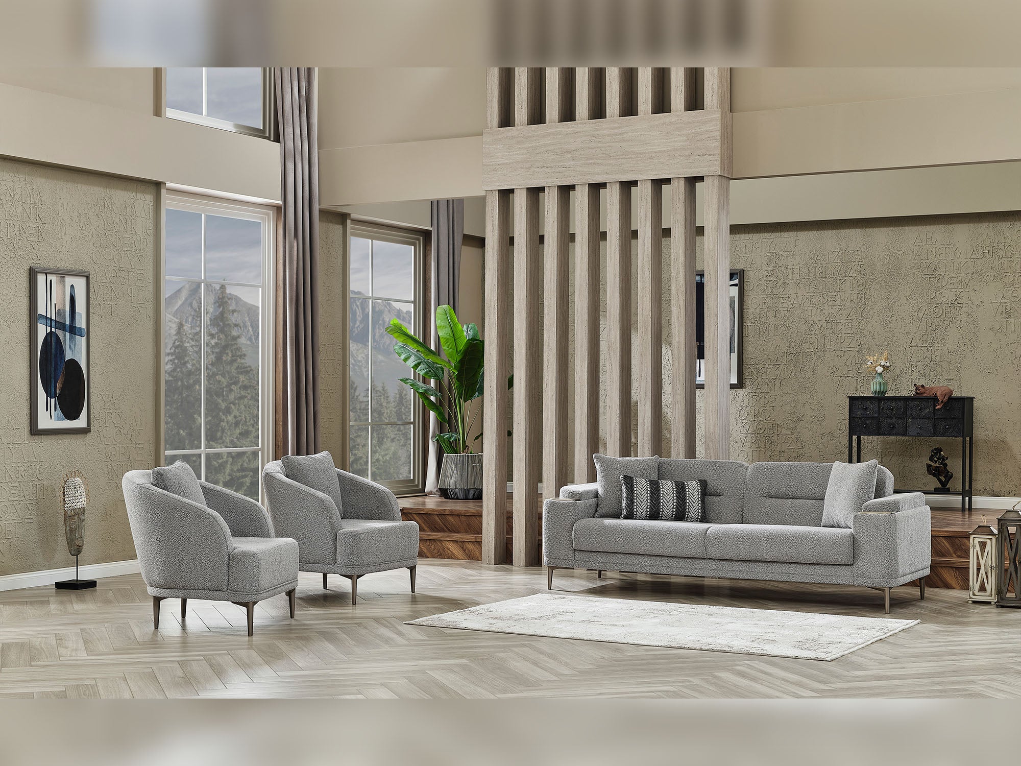 Abant Convertible Sofa