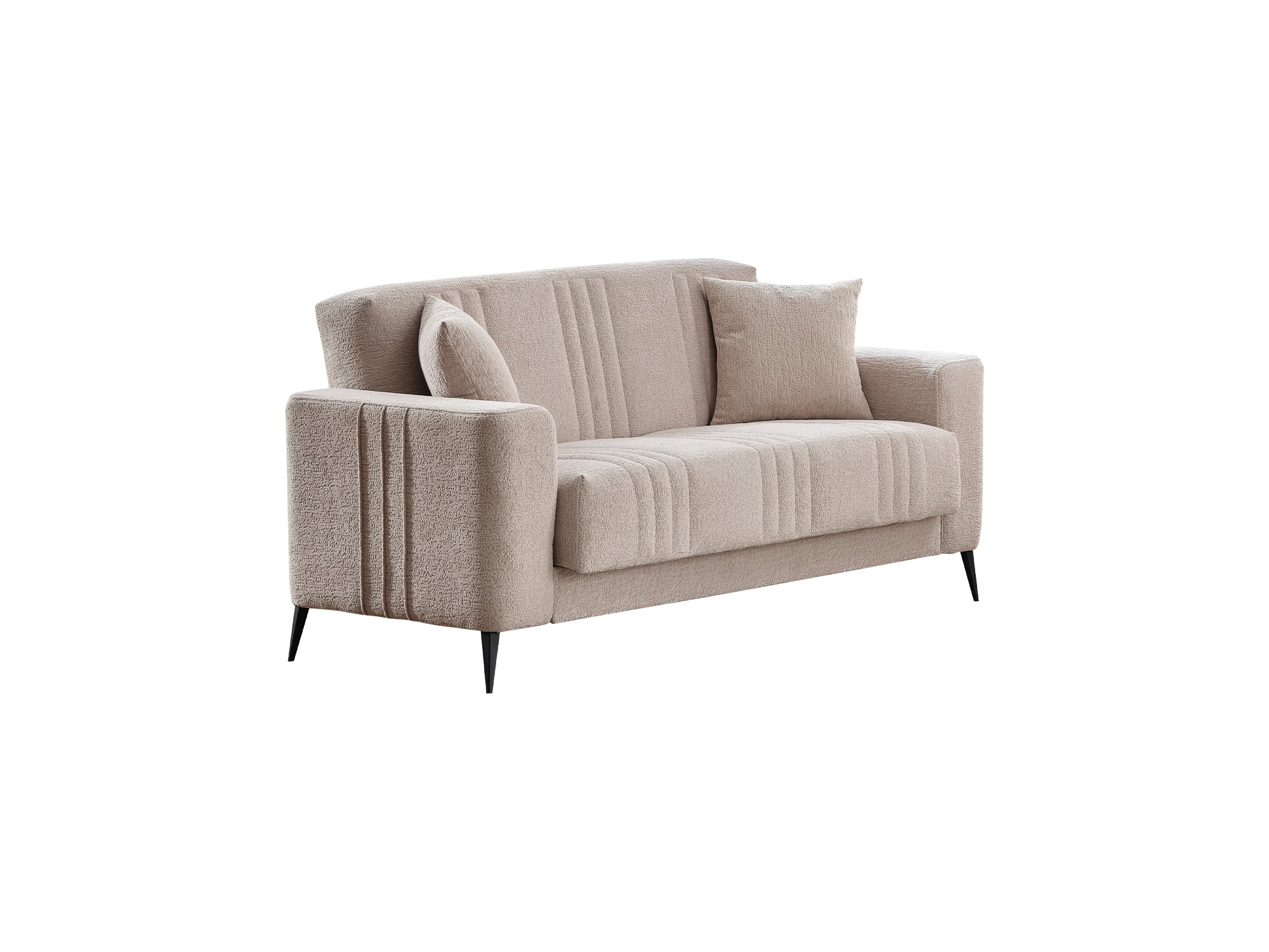 Adela Convertible Loveseat Cream