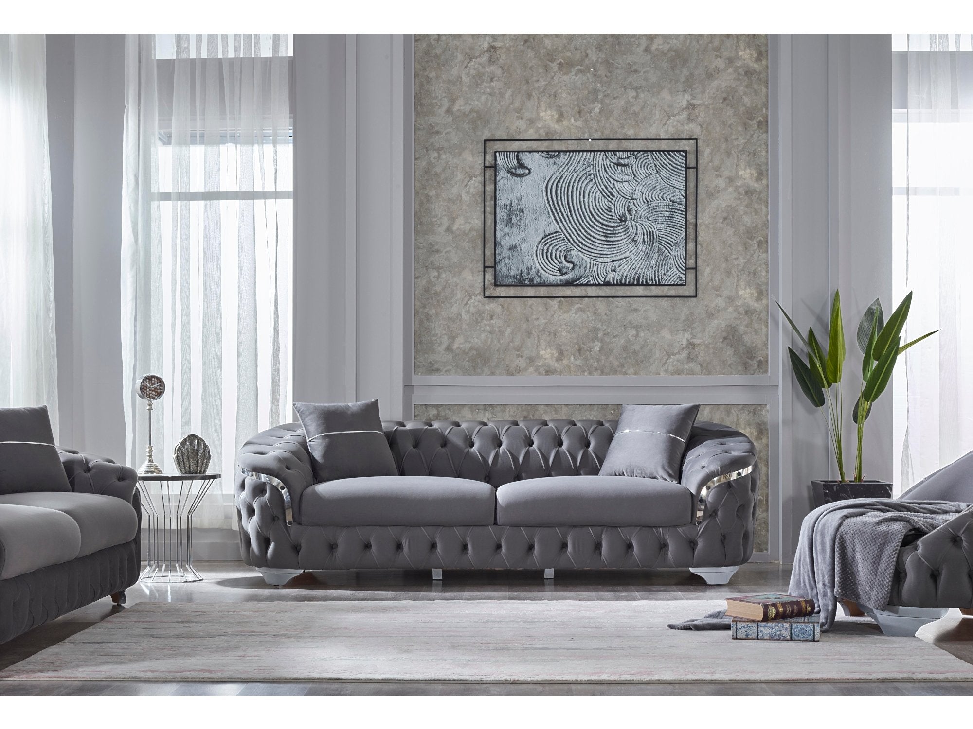 Artemis Stationary Livingroom Set (2 Sofa & 2 Chair)