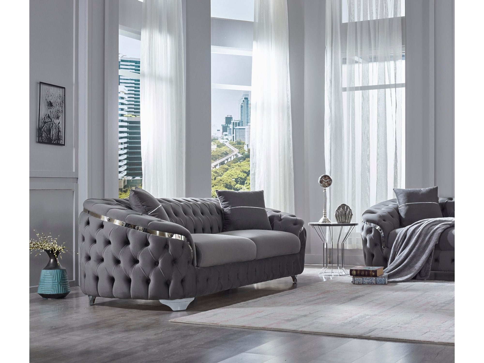 Artemis Stationary Livingroom Set (2 Sofa & 2 Chair)