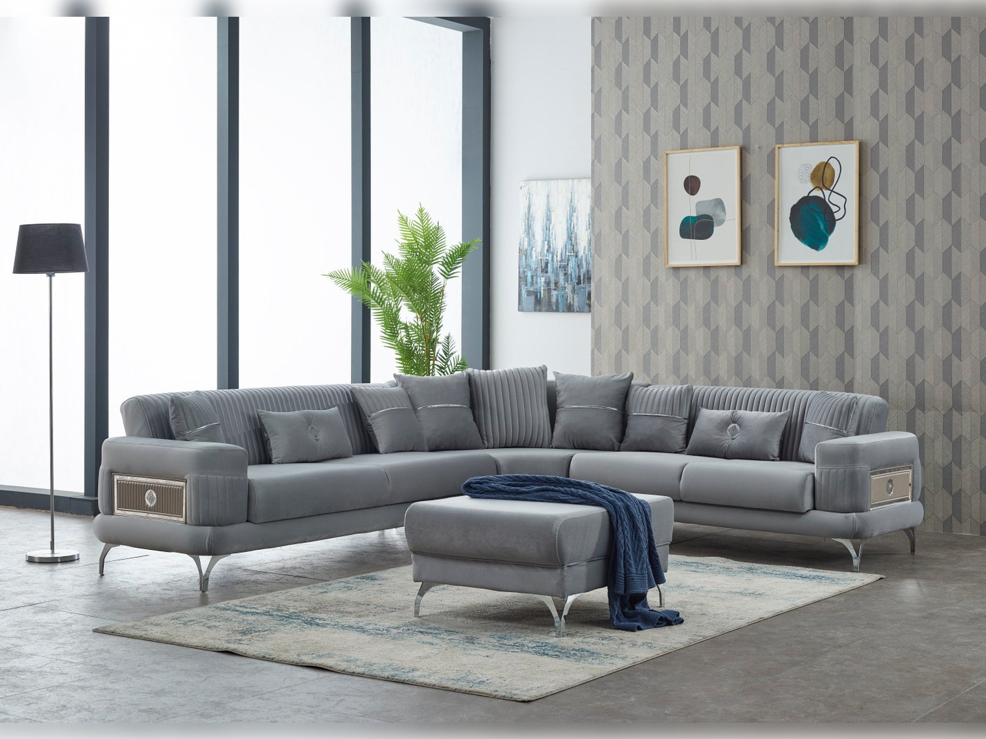 Aspendos Convertible Sectional