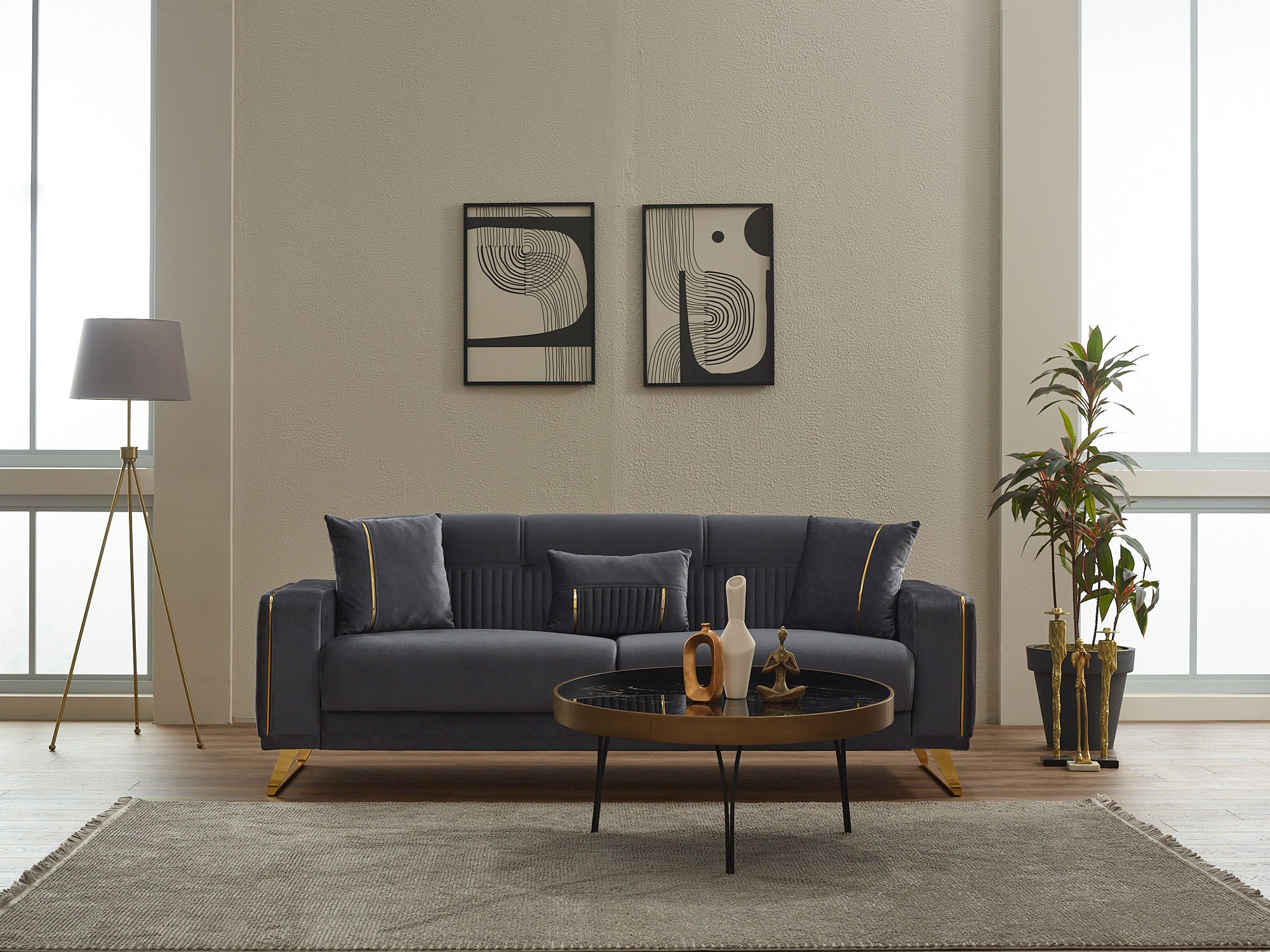 Astera Convertible Loveseat