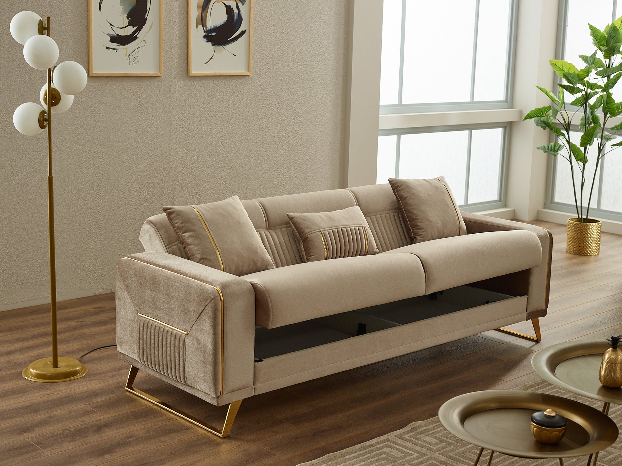 Astera Convertible Loveseat