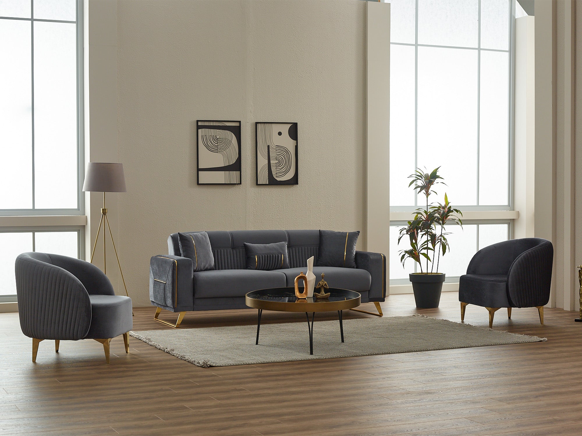 Astera Convertible Loveseat