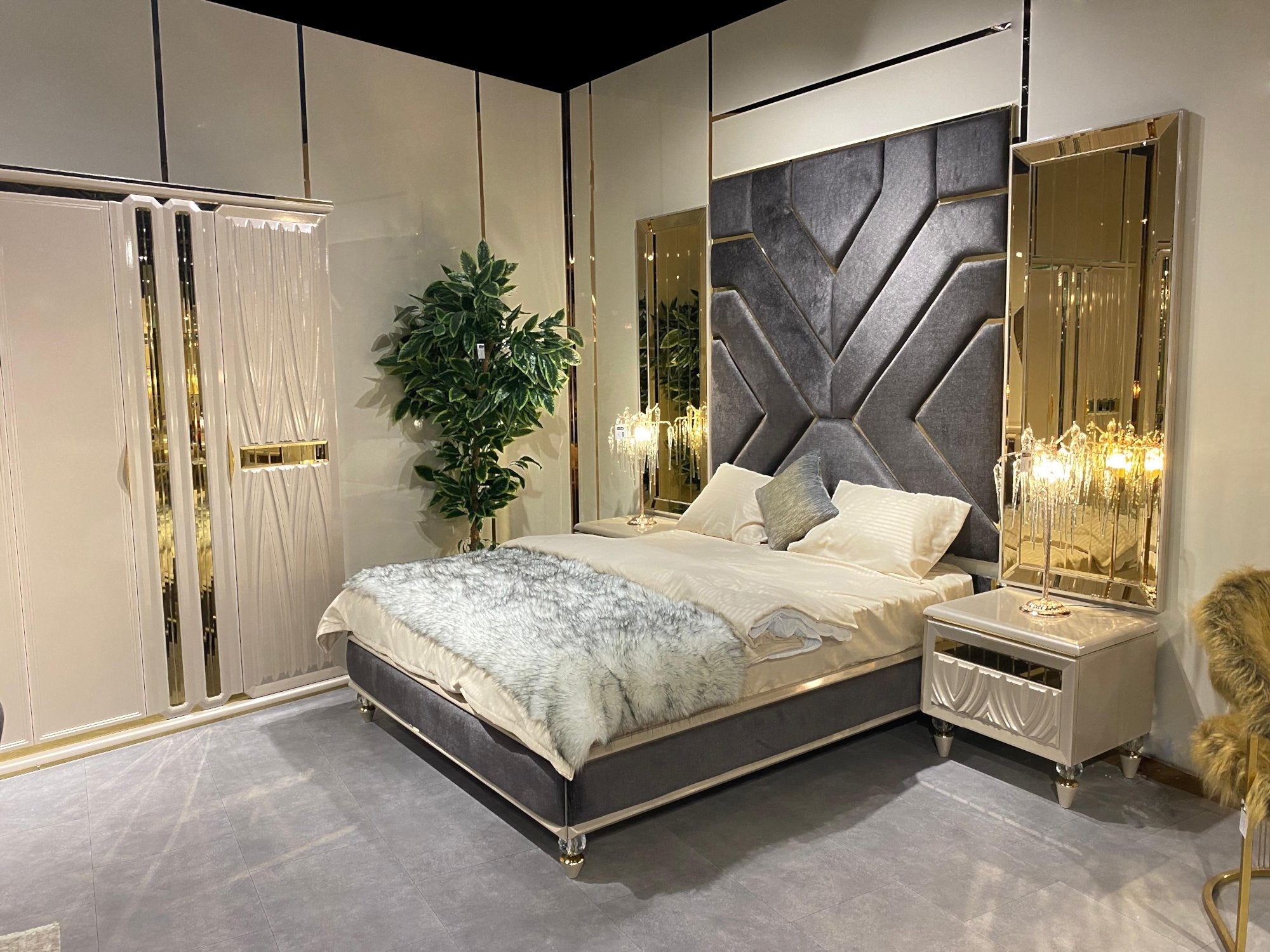 Berlin Storage Bed With Headboard