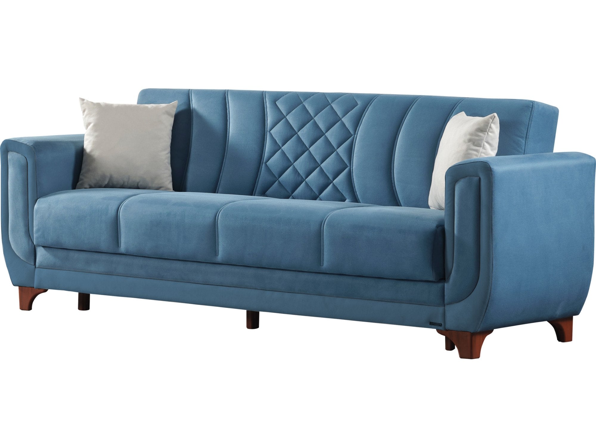 Berre Convertible Livingroom (1 Sofa & 1 Chair) Blue