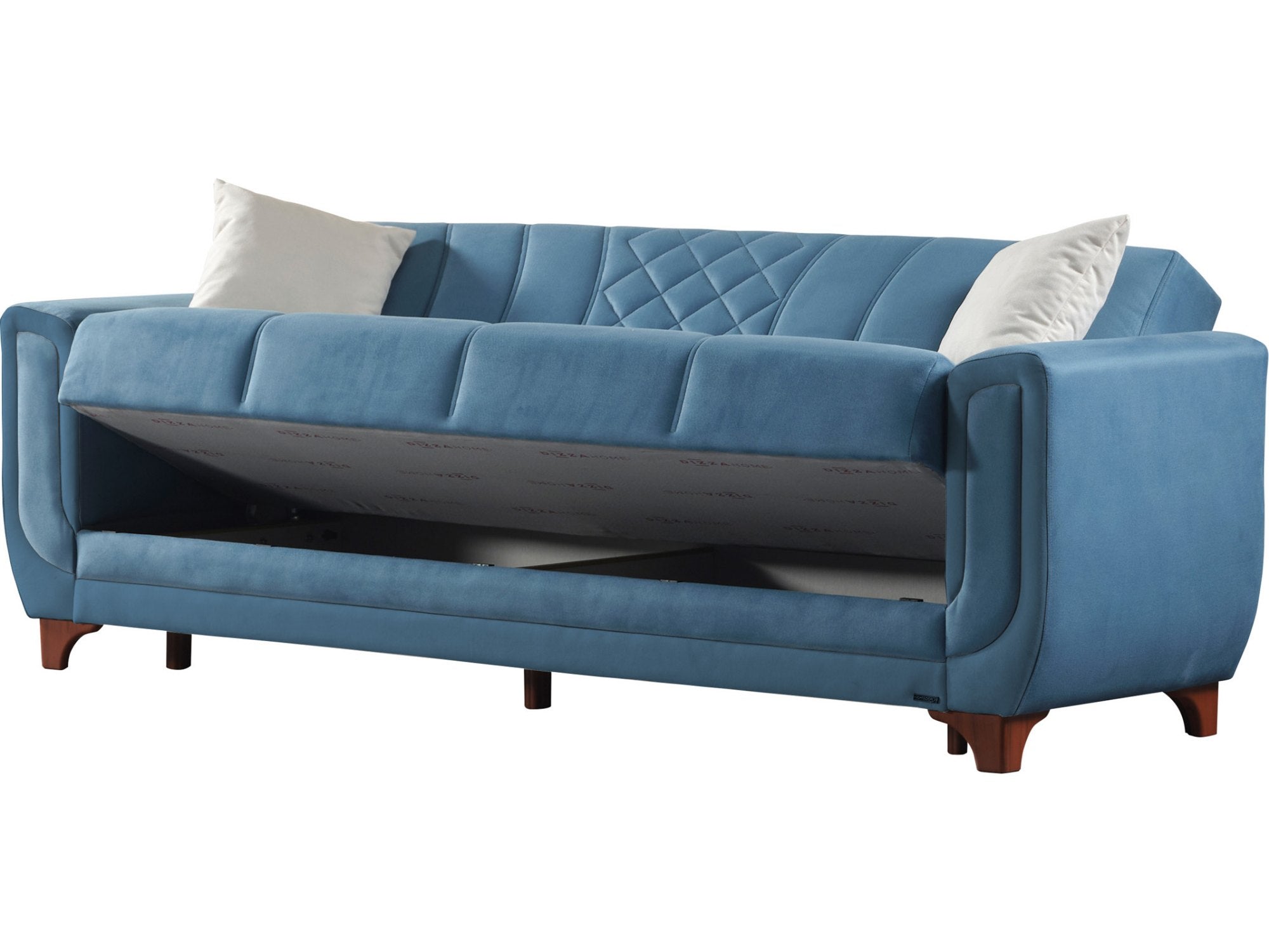Berre Convertible Livingroom (1 Sofa & 1 Chair) Blue
