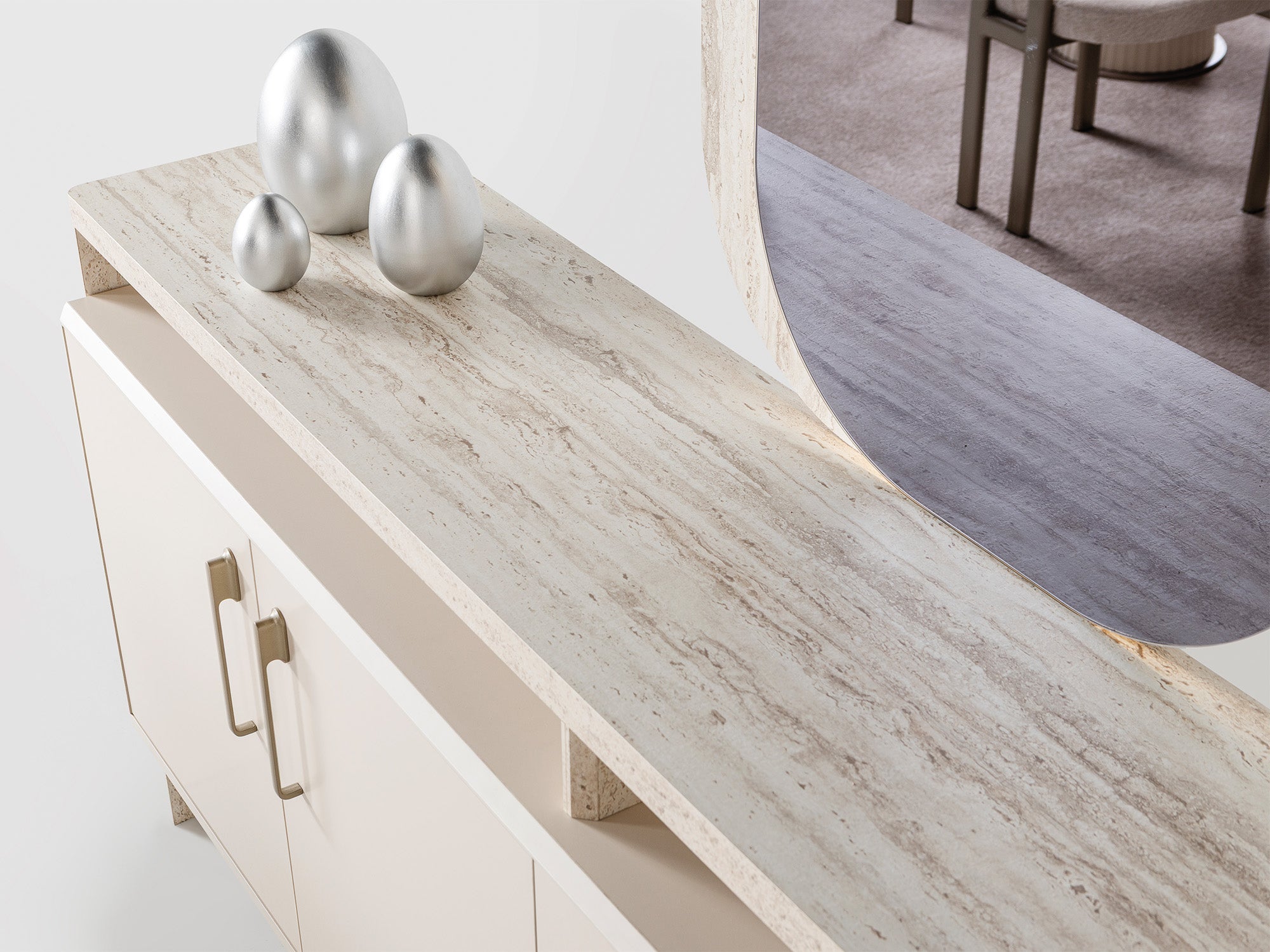 Bern Consol With Mirror