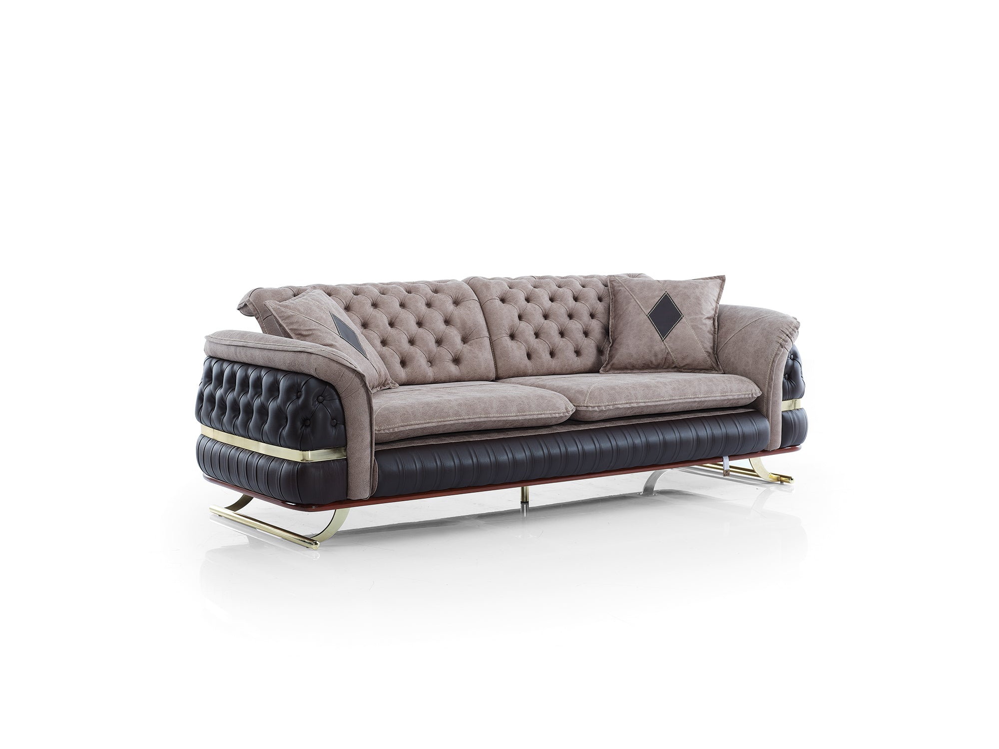 Bravo Convertible Sofa Brown