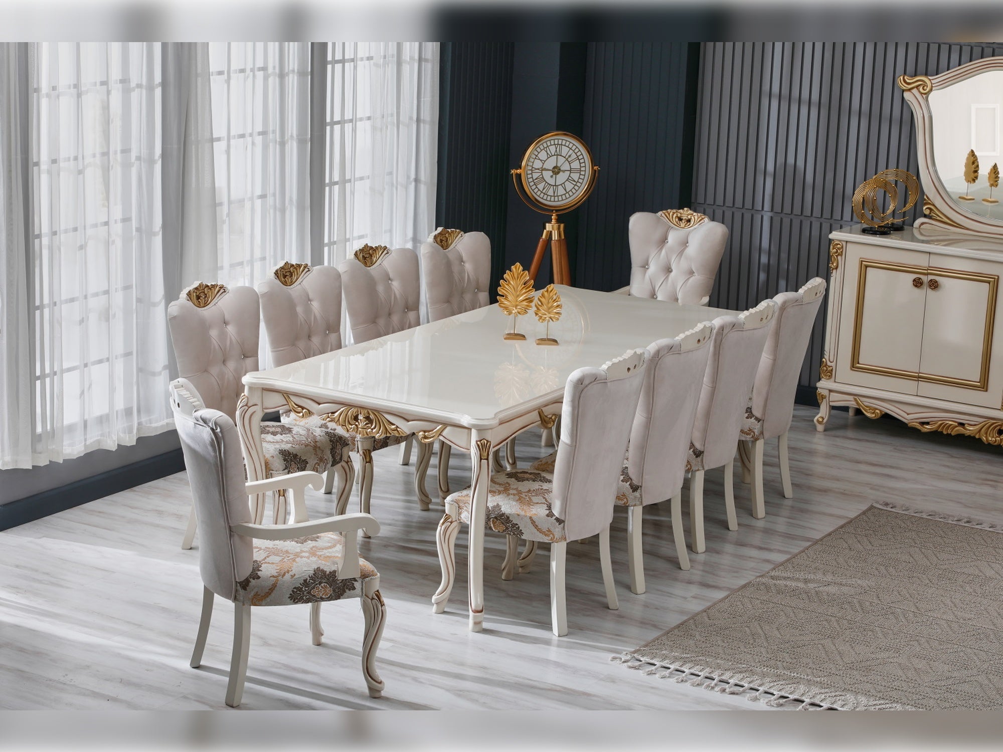 Buse Diningroom Table Cream
