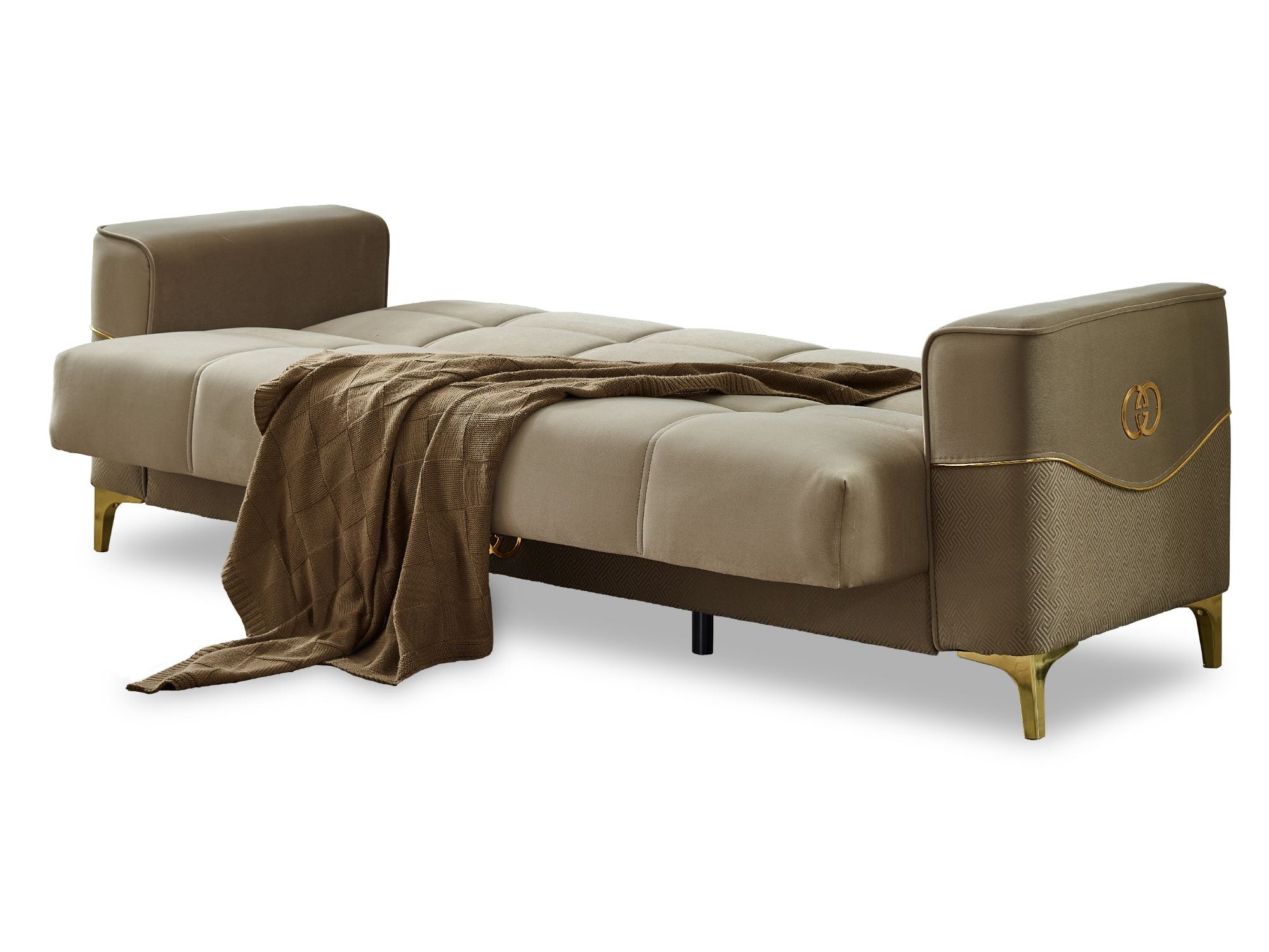 Clara Convertible Sofa Beige