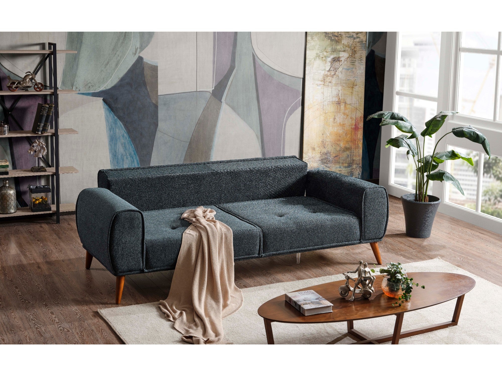 Clara Convertible Livingroom Set (2 Sofa & 2 Chair)