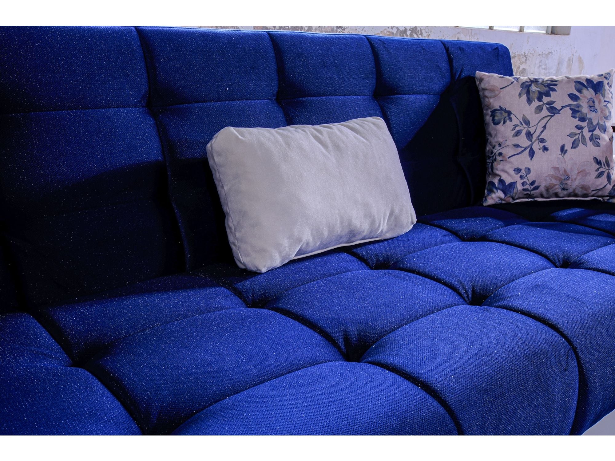 Regina Convertible Livingroom Loveseat Navy