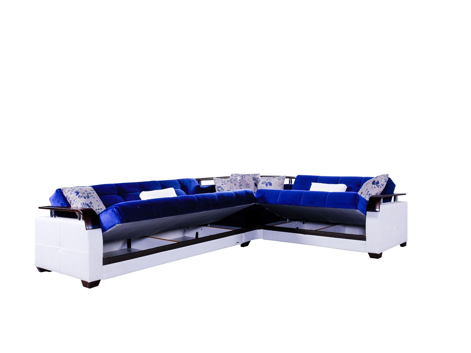 Regina Convertible Sectional Navy