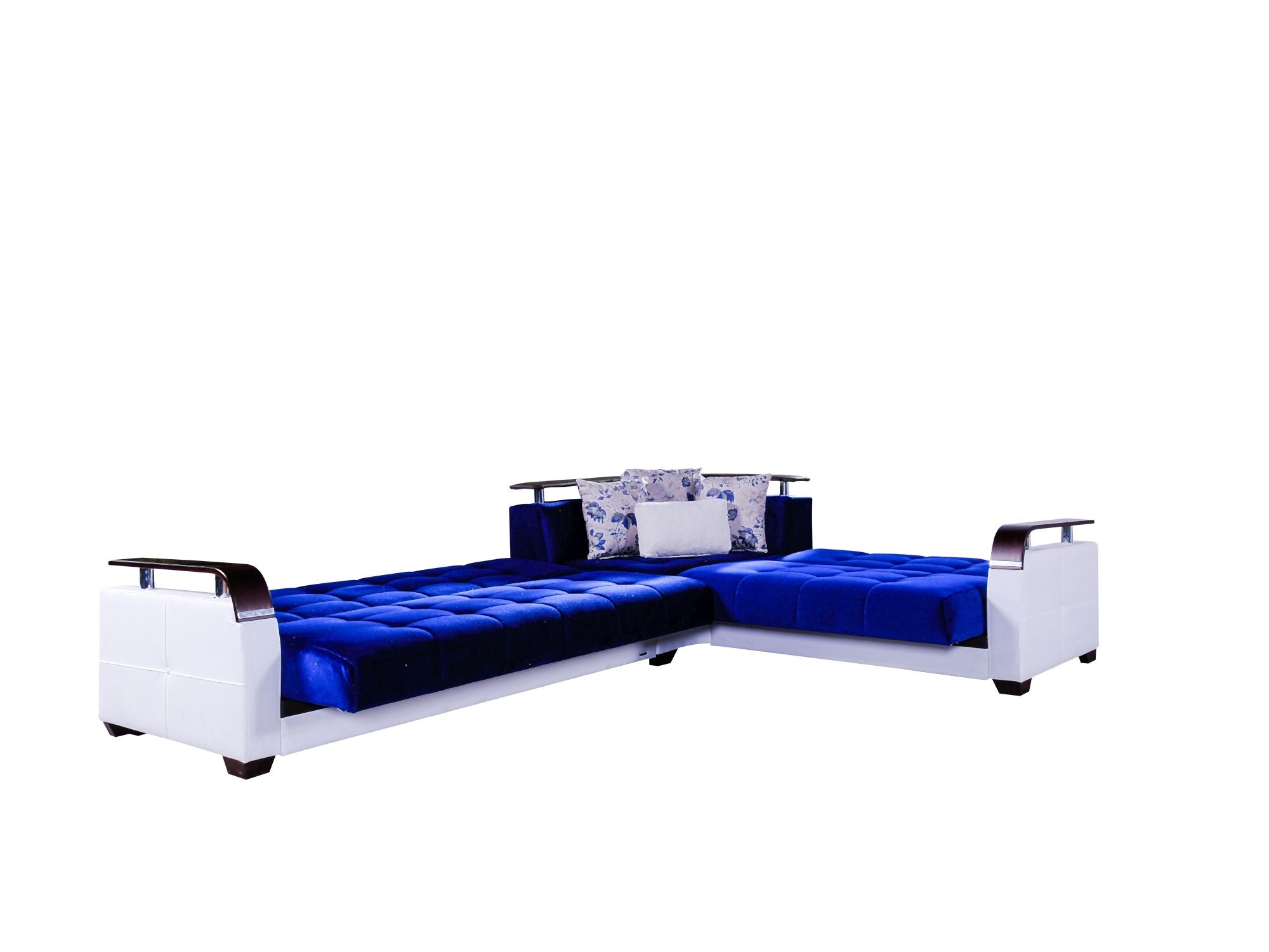 Regina Convertible Sectional Navy