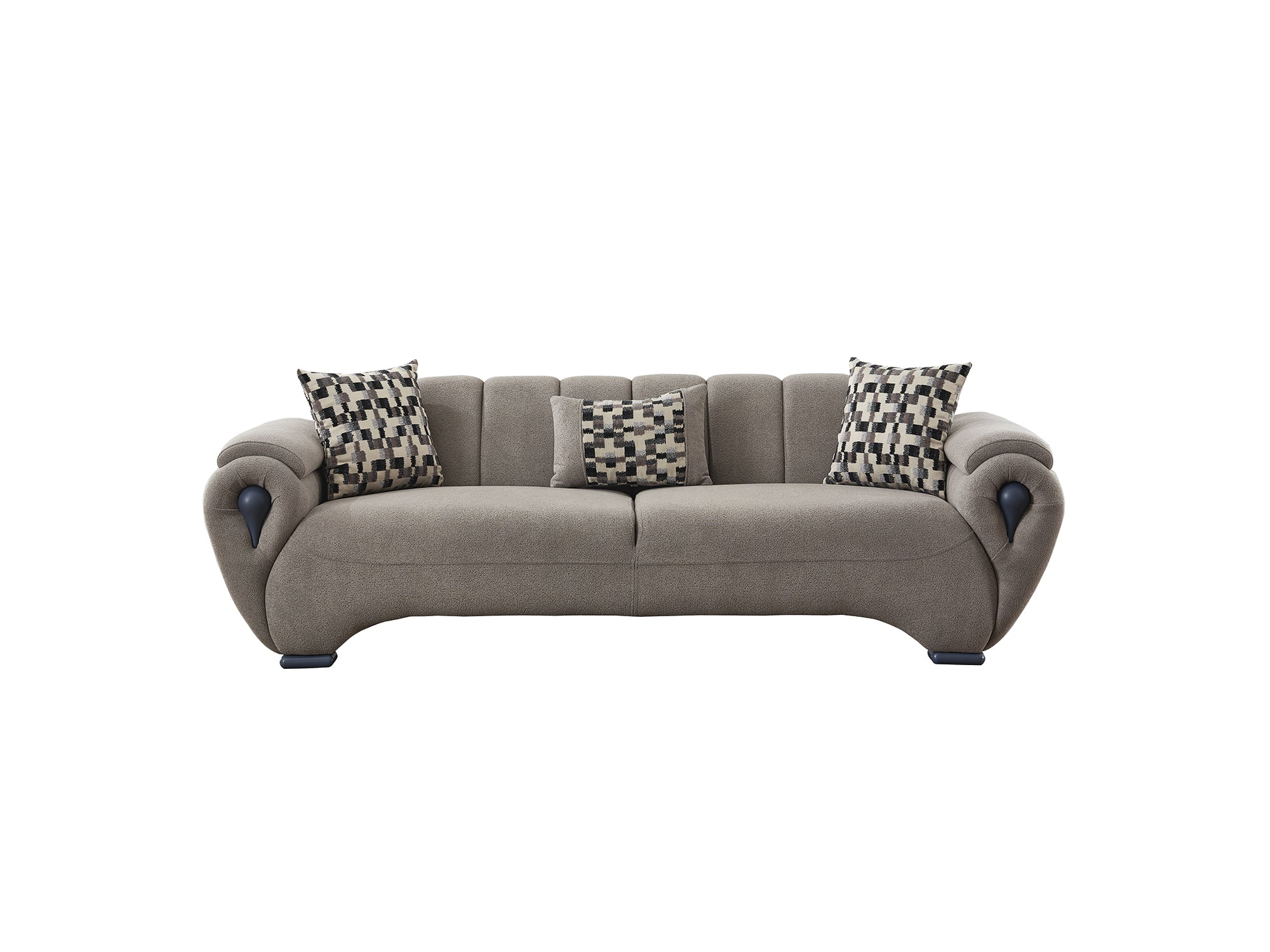 Damla Stationary Sofa Cream