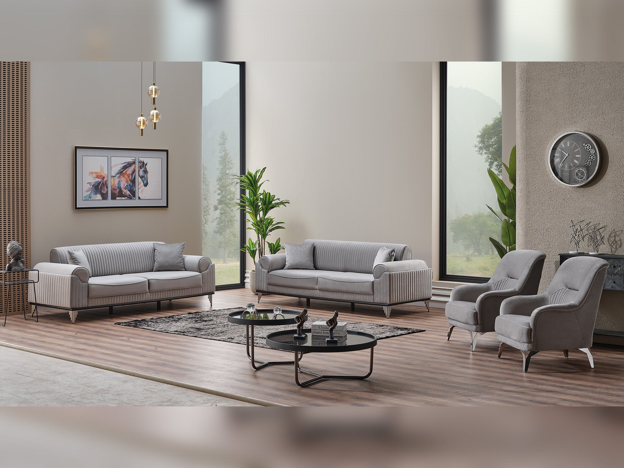 Everest Chair Light Grey