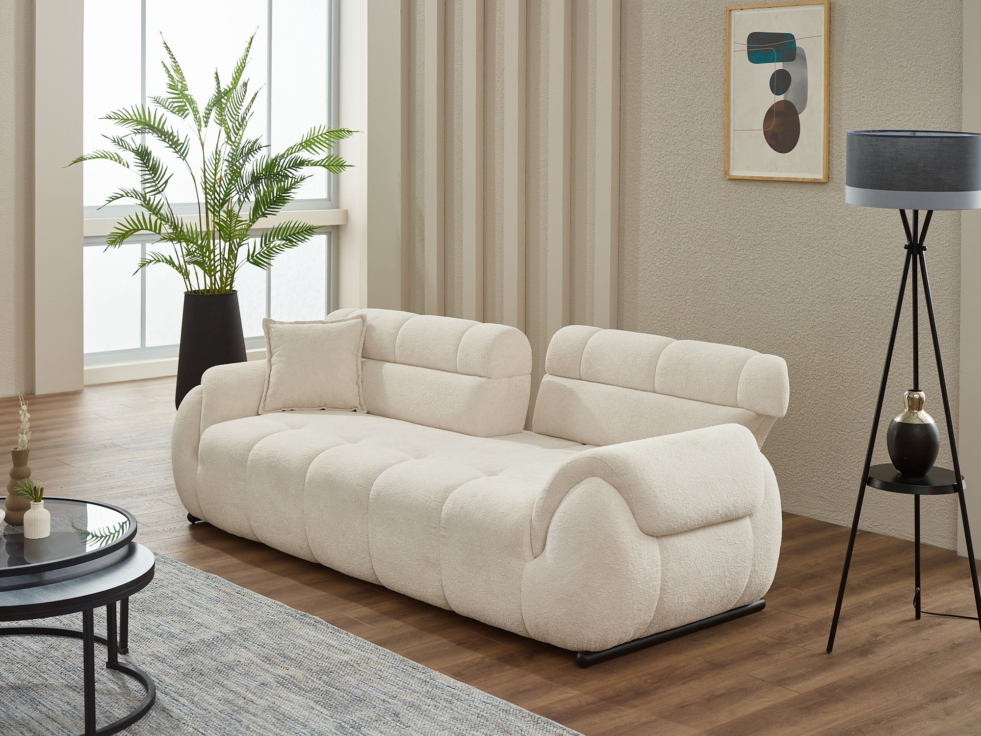 Genova Convertible Loveseat
