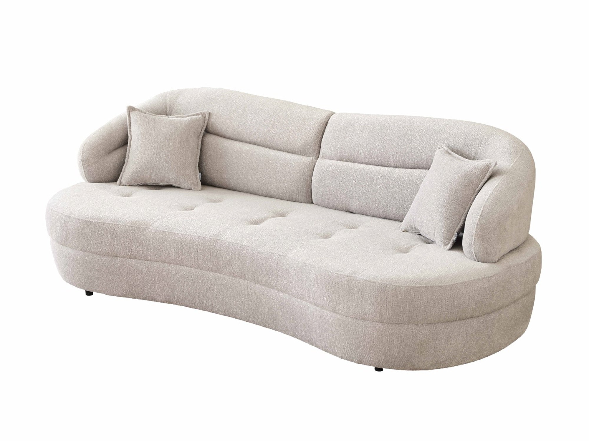 Gloria Convertible Sofa Cream