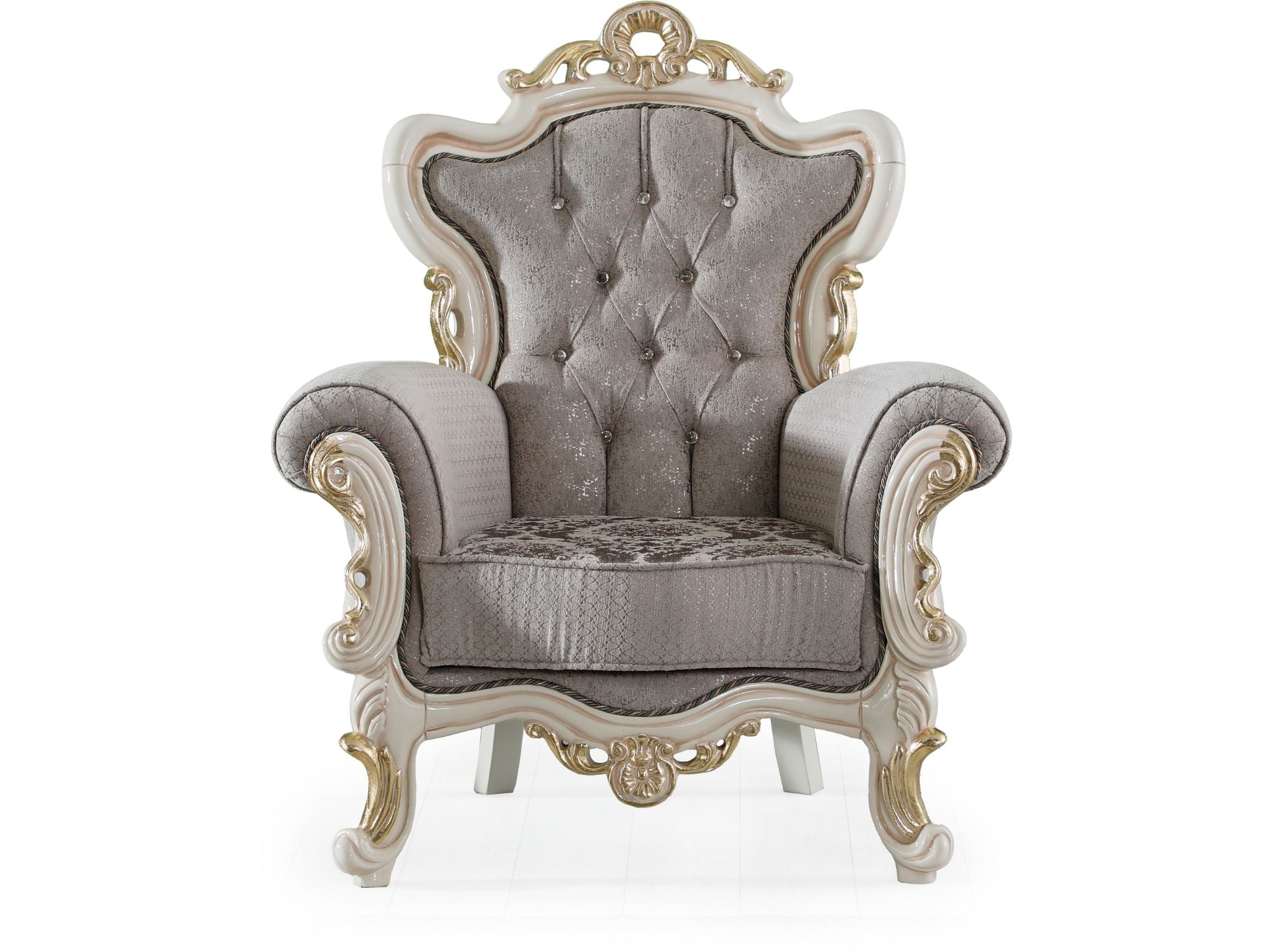 Kelebek Traditional Livingroom (2 Sofa & 2 Chair) Vizon
