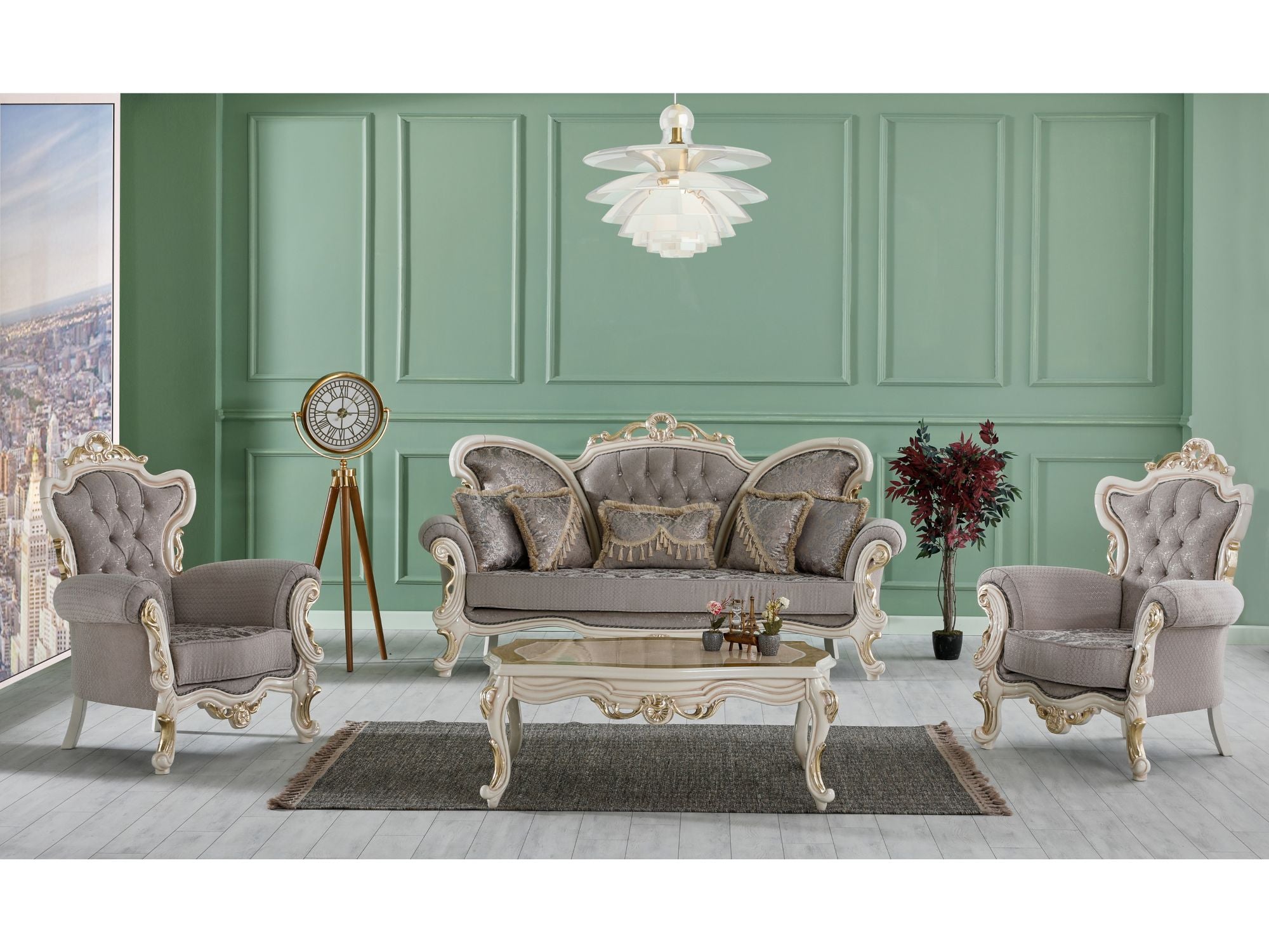 Kelebek Coffee Table Cream