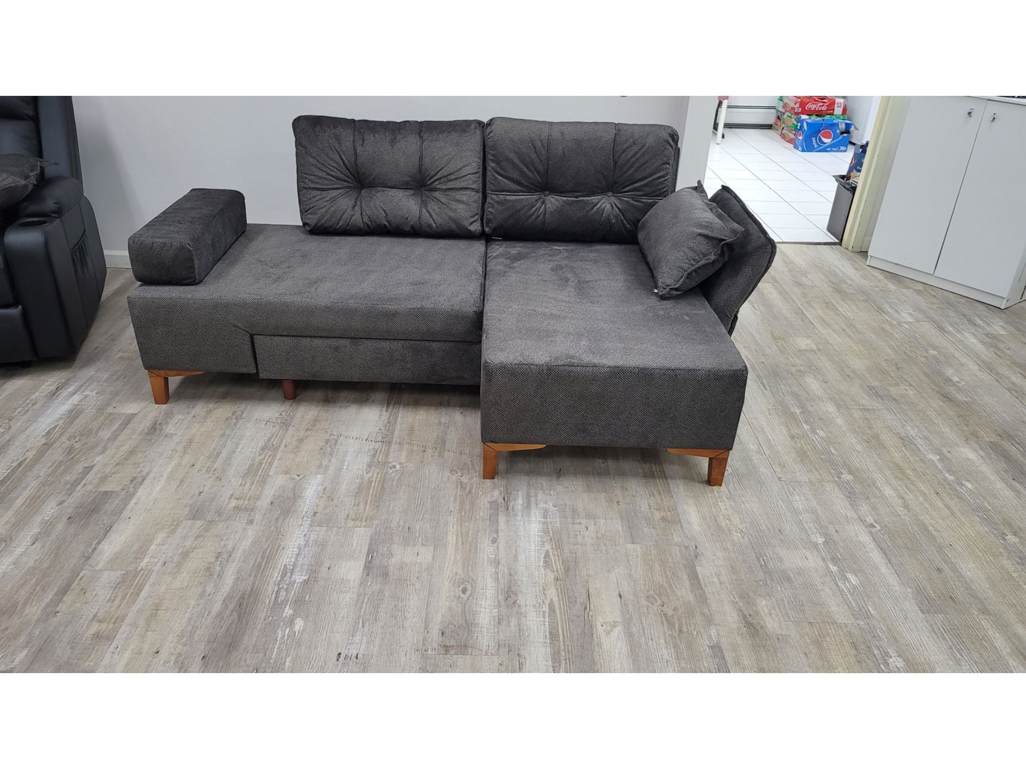 Napoli Sectional 2L Grey
