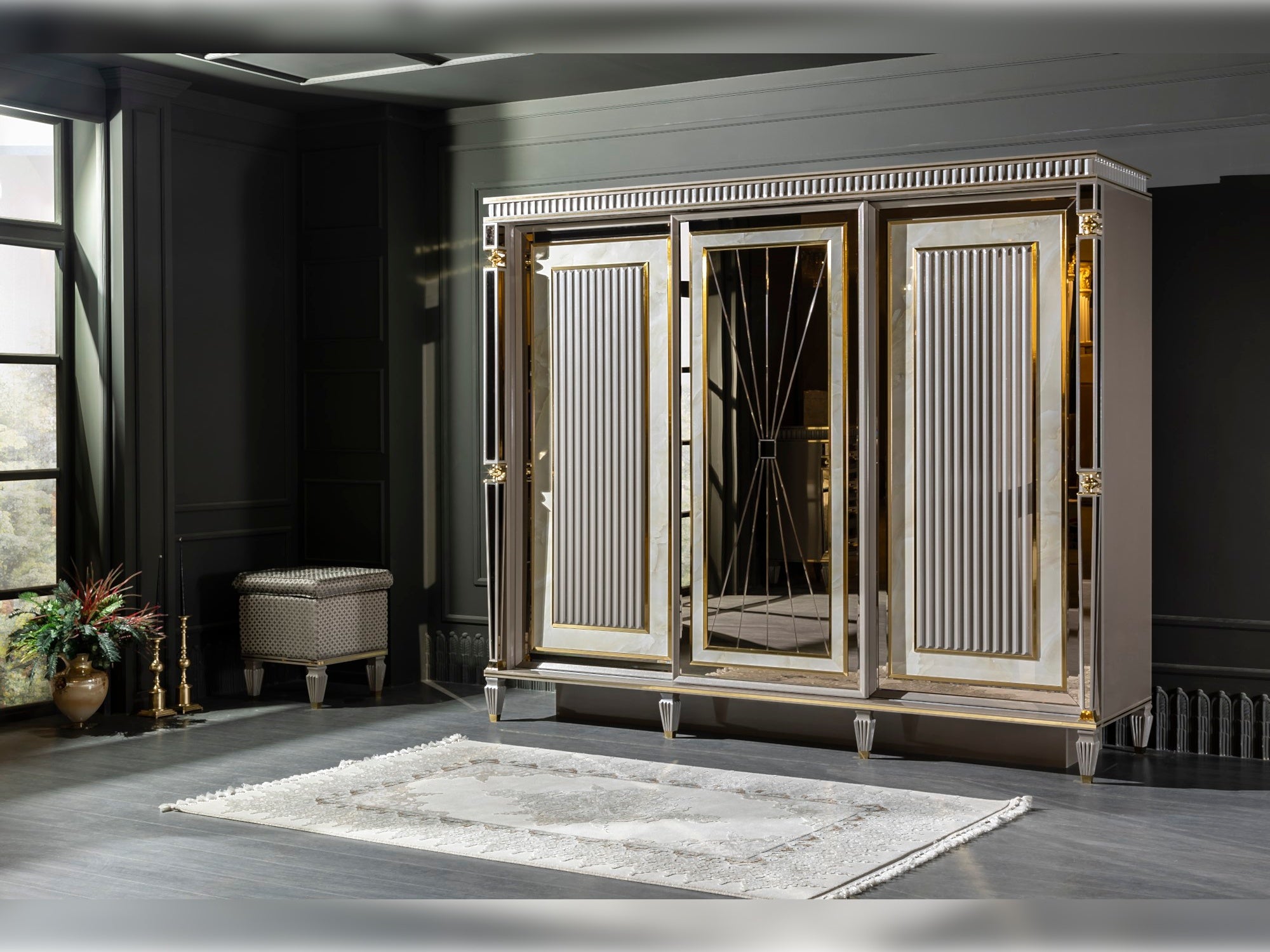 Istanbul 6 Doors Wardrobe