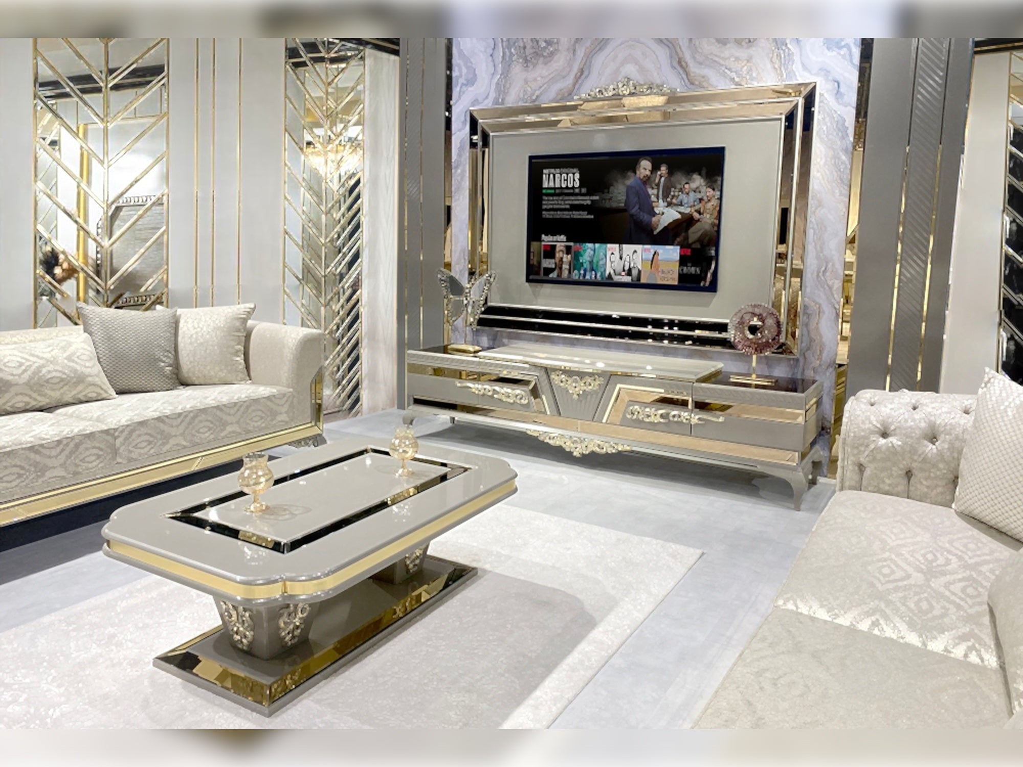 Verona Tv Stand With Back Panel