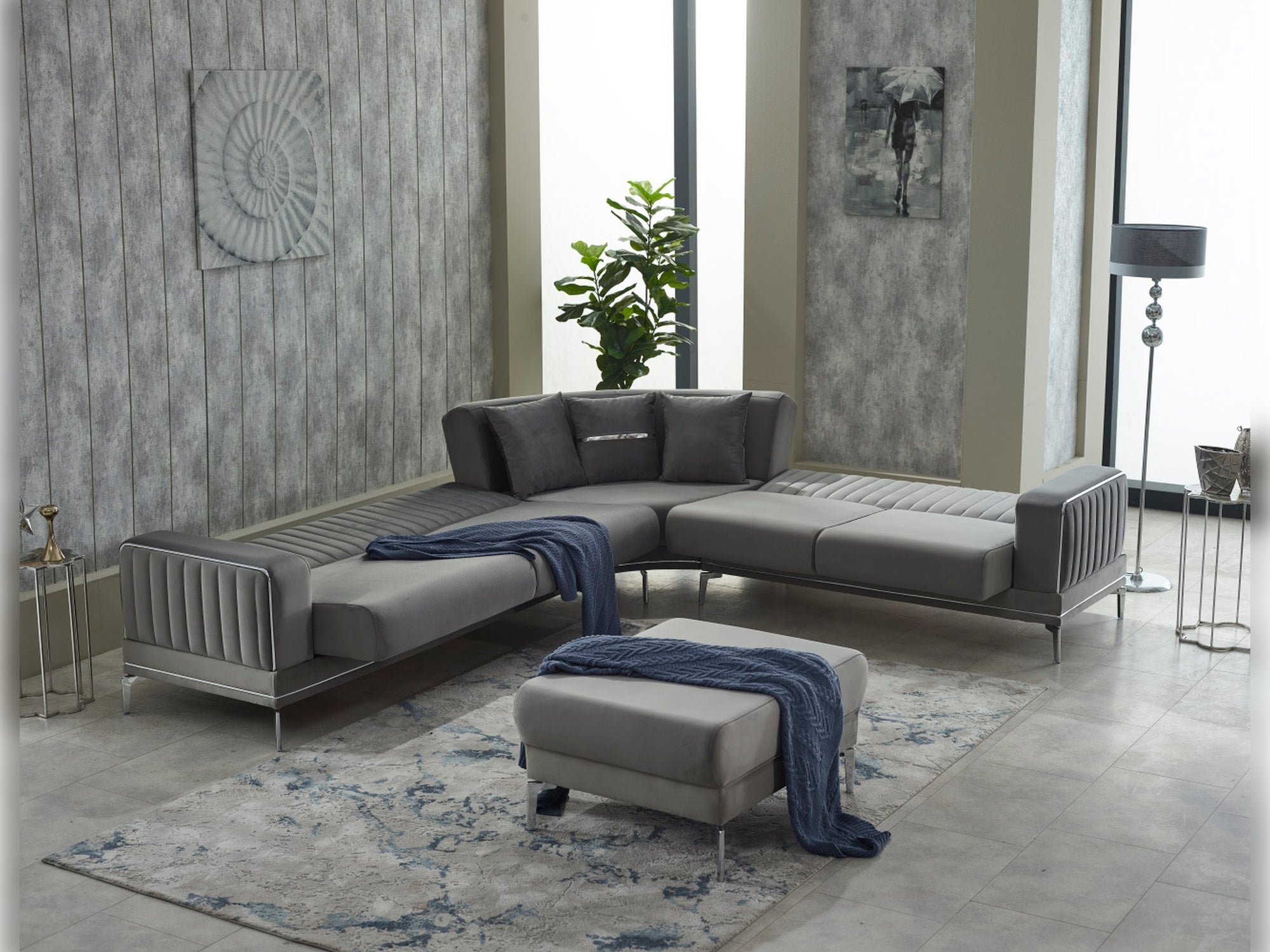Intra Convertible Sectional