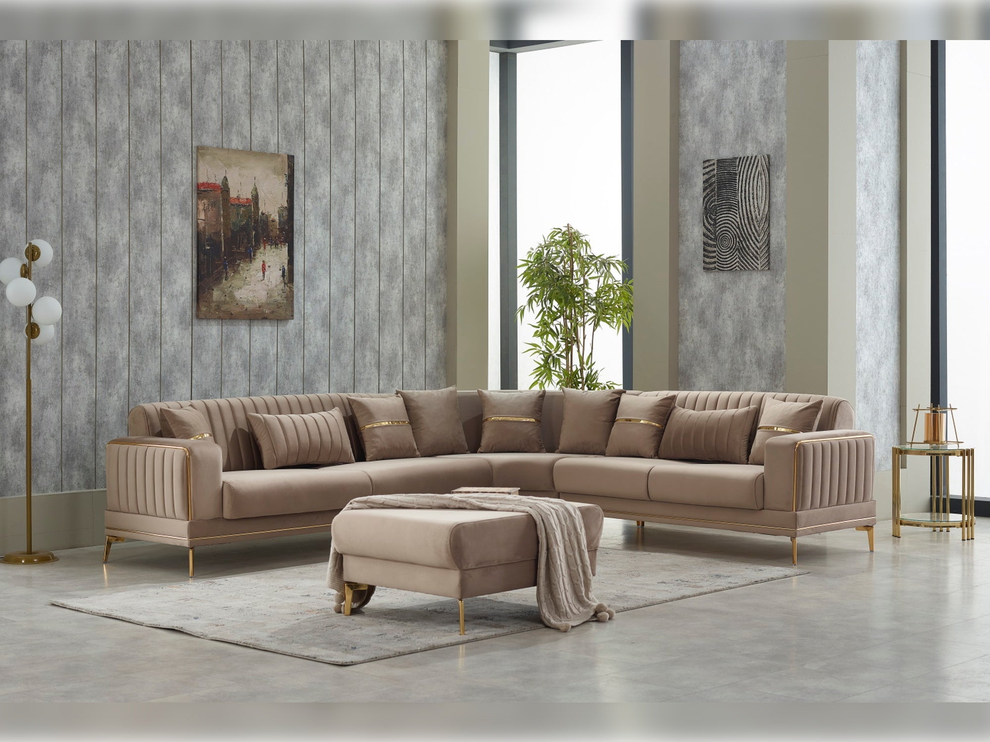 Intra Convertible Sectional