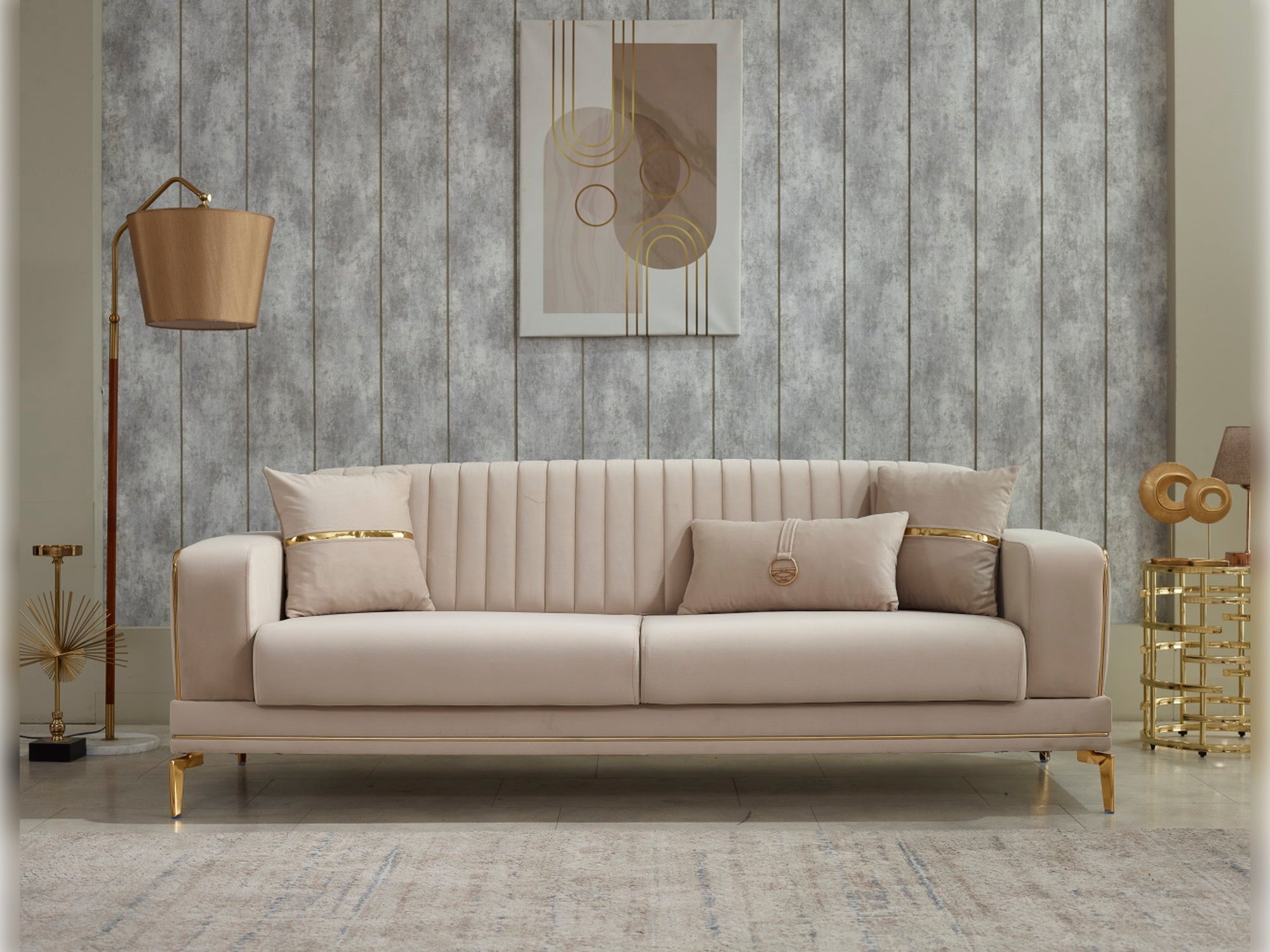 Intra Convertible Livingroom Set (2 Sofa & 2 Chair)