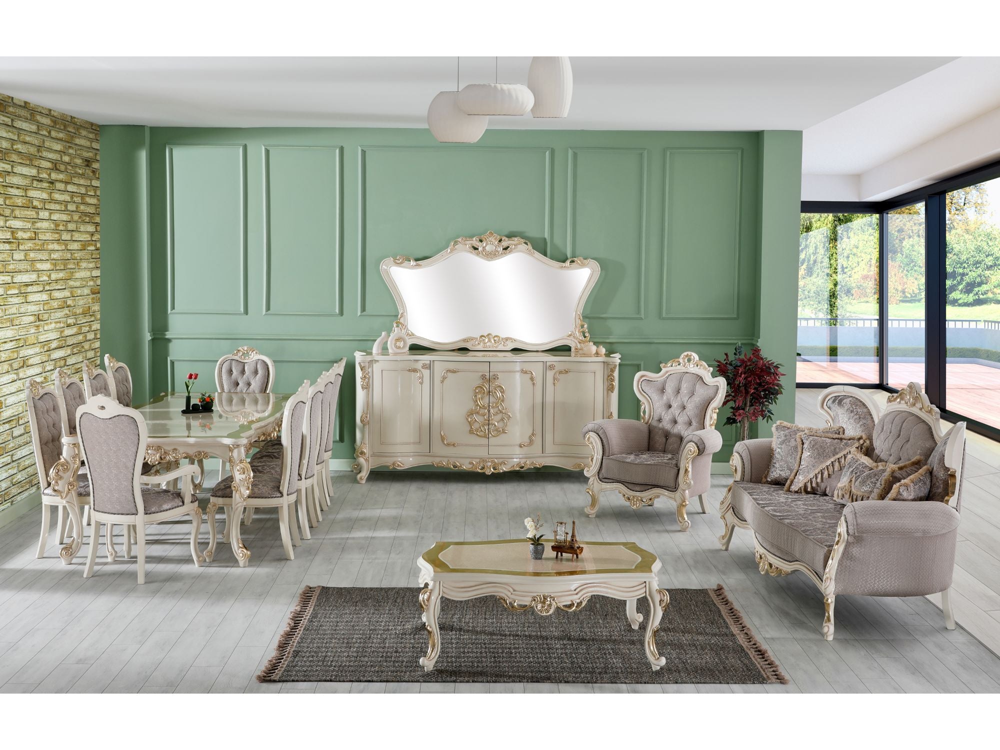 Kelebek Diningroom Arm Chair