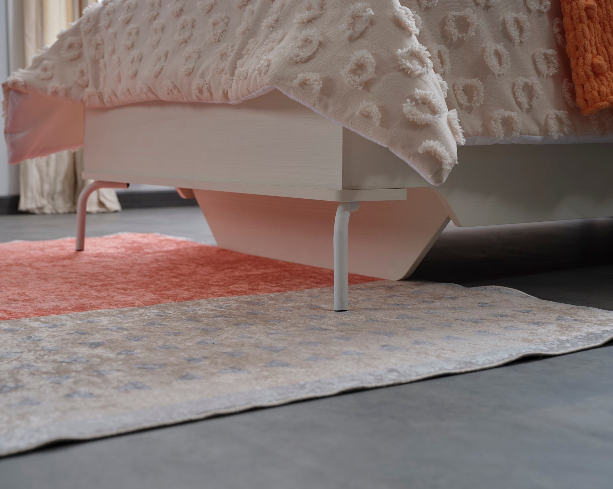 Linda Kids Room Set (Twin Bed & Study Desk & Nightstand)