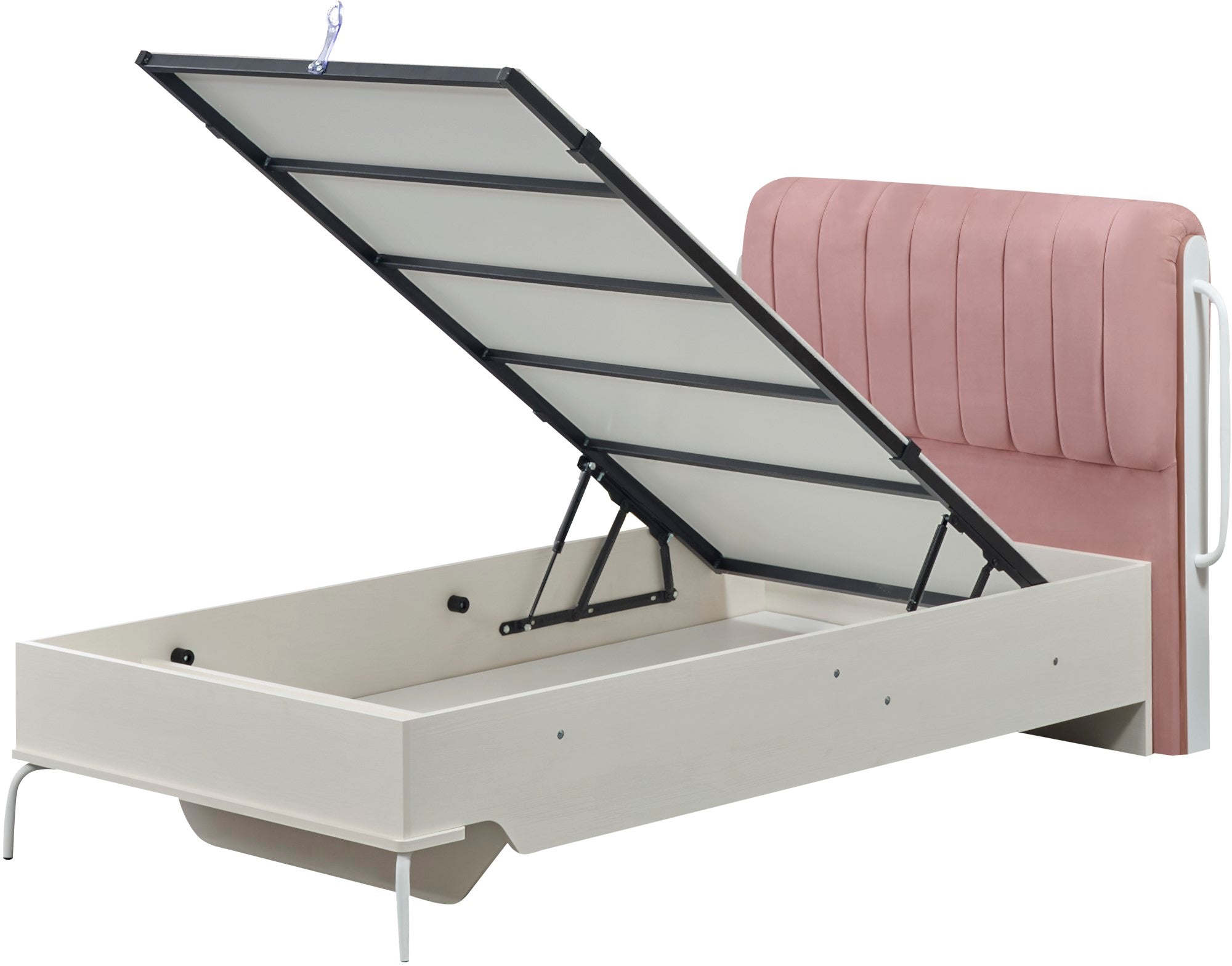 Linda Kids Room Set (Twin Bed & Study Desk & Nightstand)