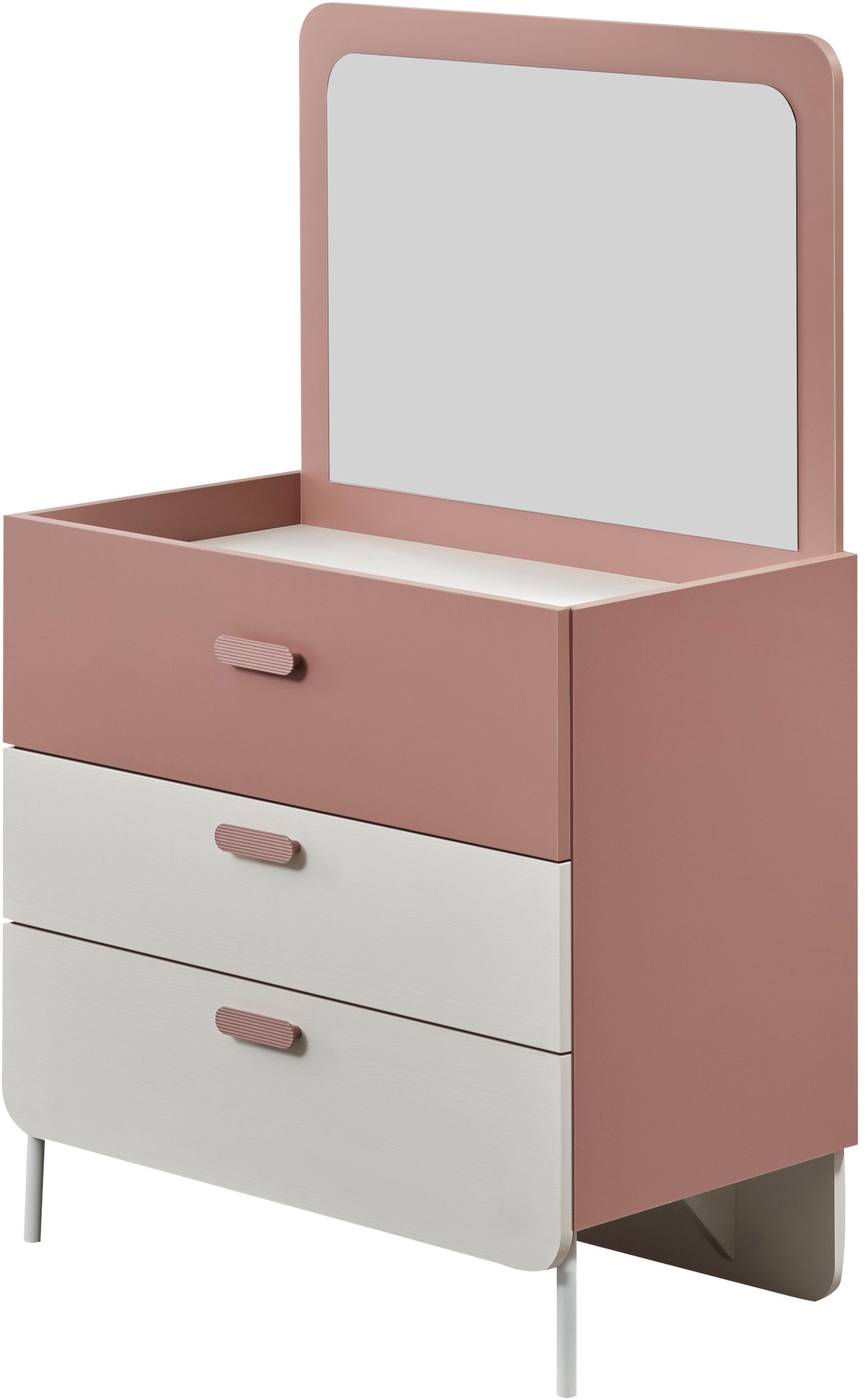 Linda Kids Room Set (Twin Bed & Study Desk & Nightstand)