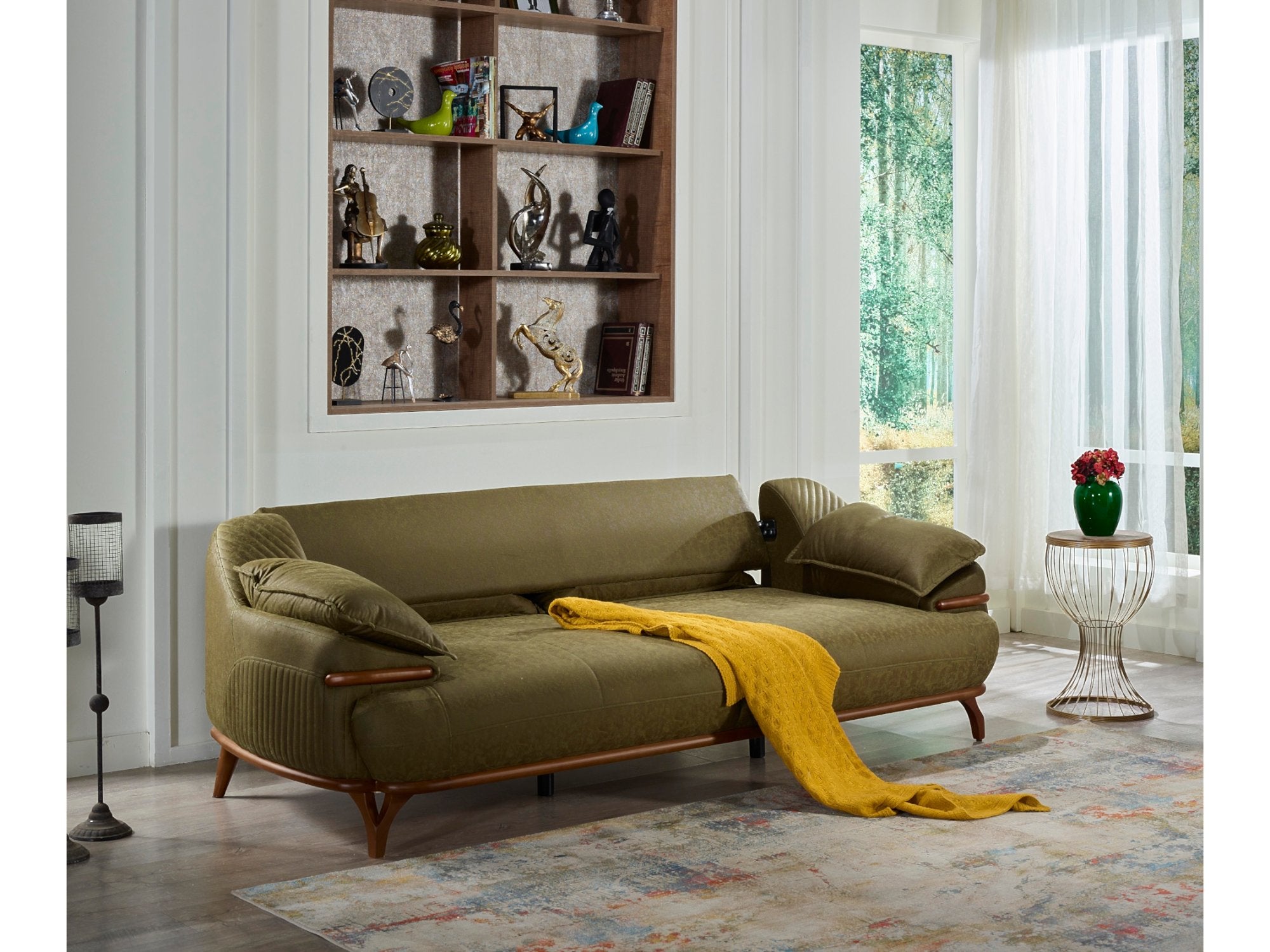 Laura Convertible Livingroom Set (2 Sofa & 2 Chair)