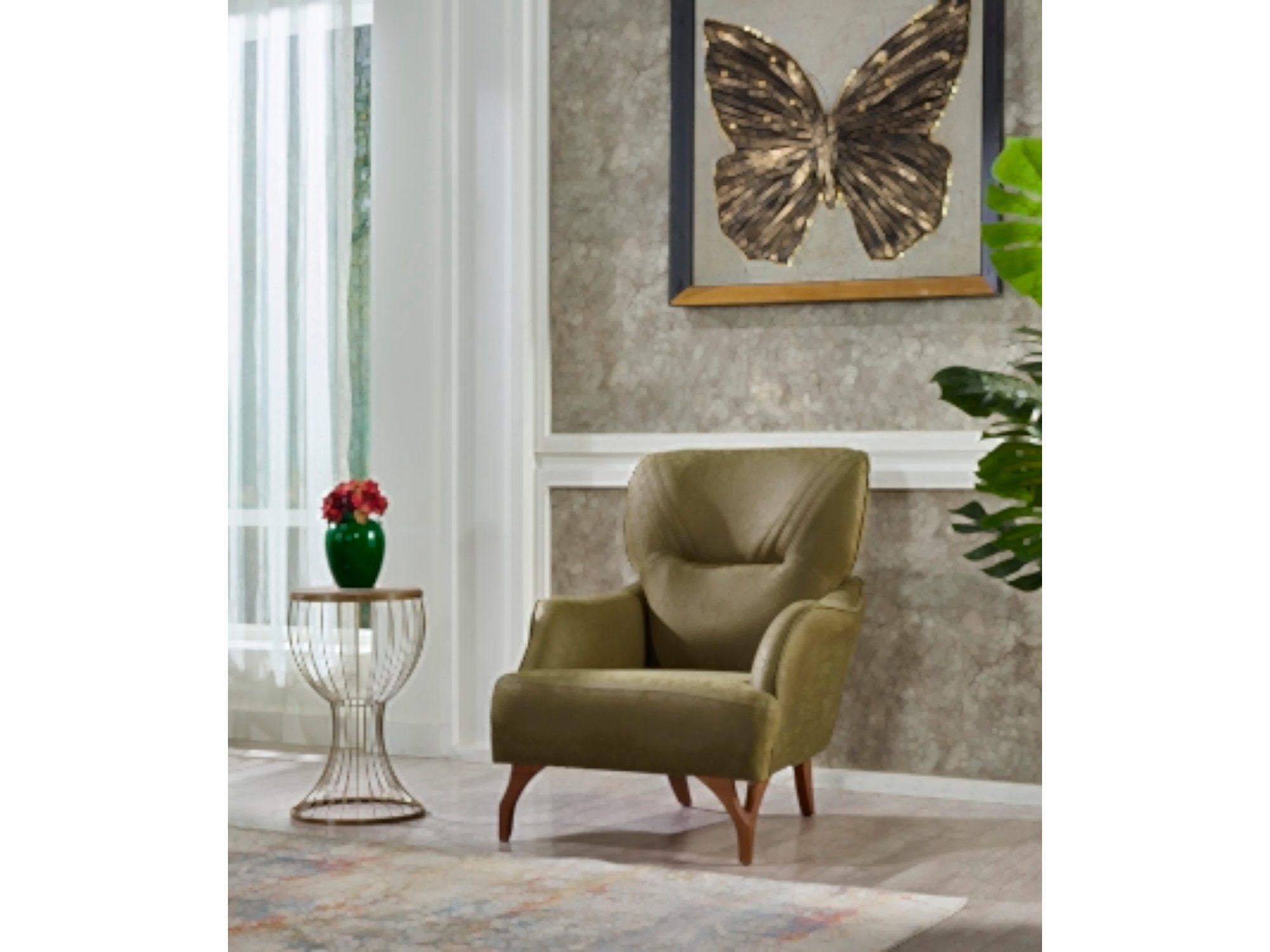 Laura Convertible Livingroom Set (2 Sofa & 2 Chair)