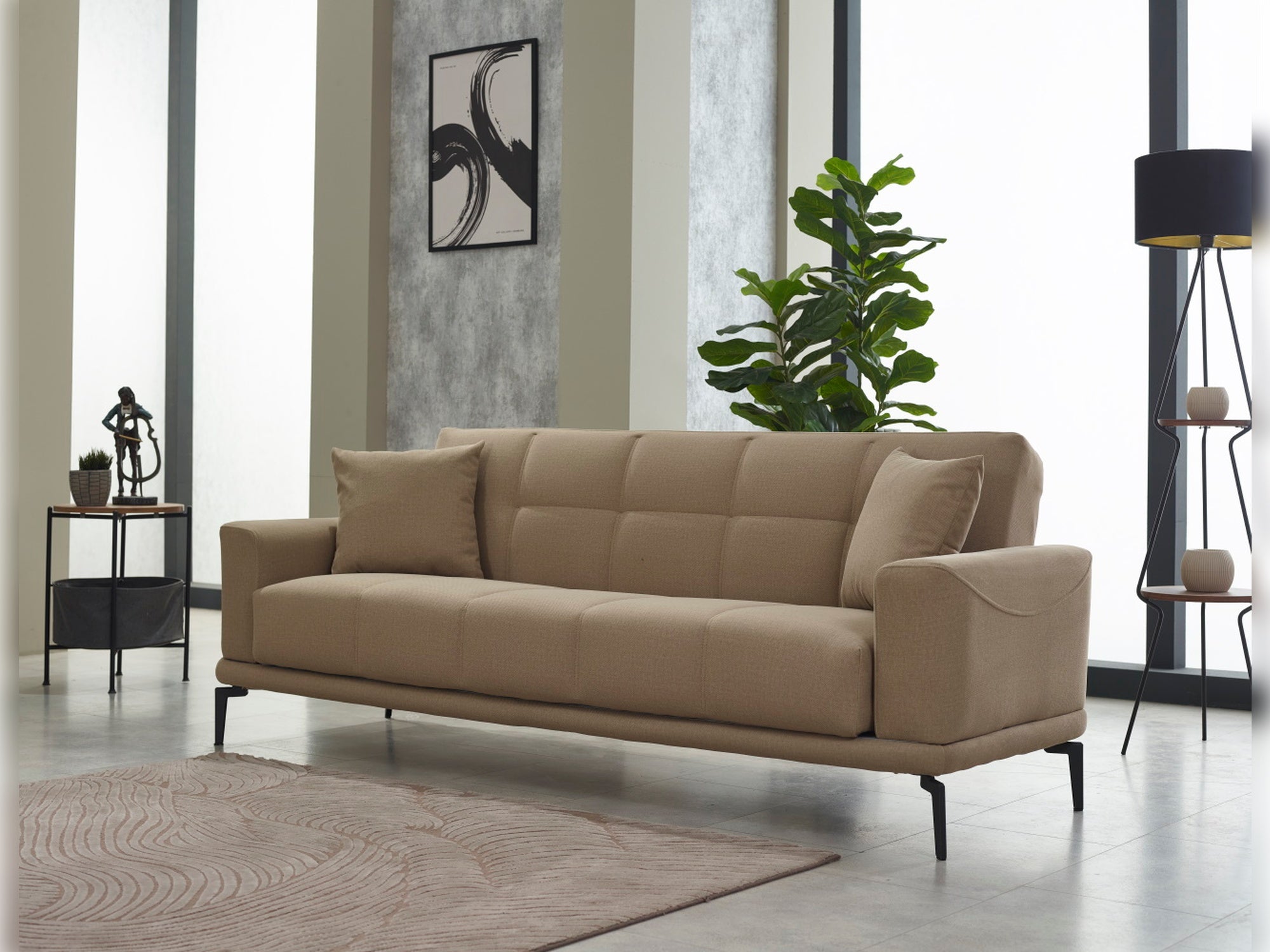 Leon Convertible Livingroom Set (2 Sofa & 2 Chair)